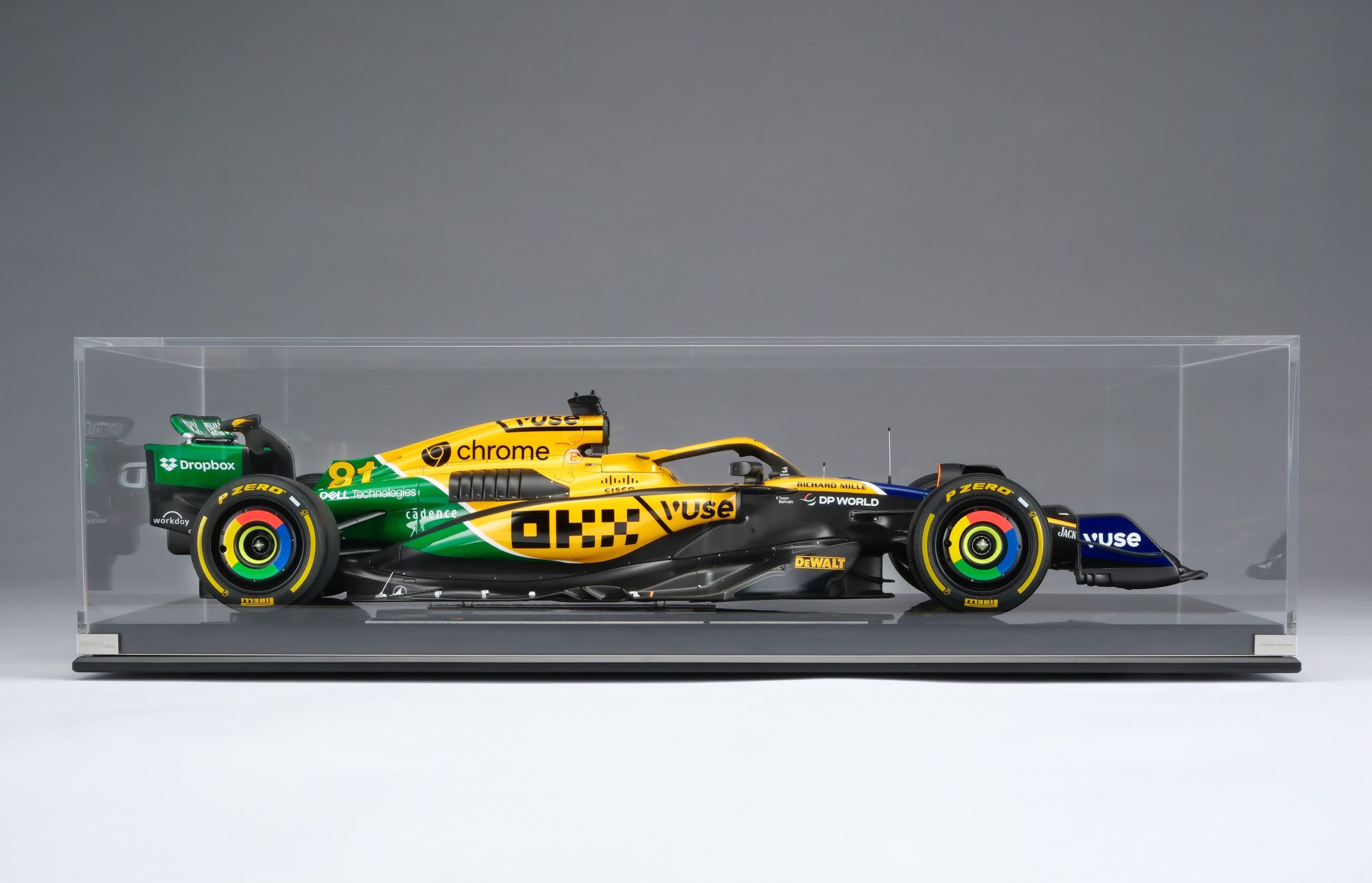 Amalgam McLaren MCL38 2024 Monaco Grand Prix Senna Tribute | 1:8 - Image 25
