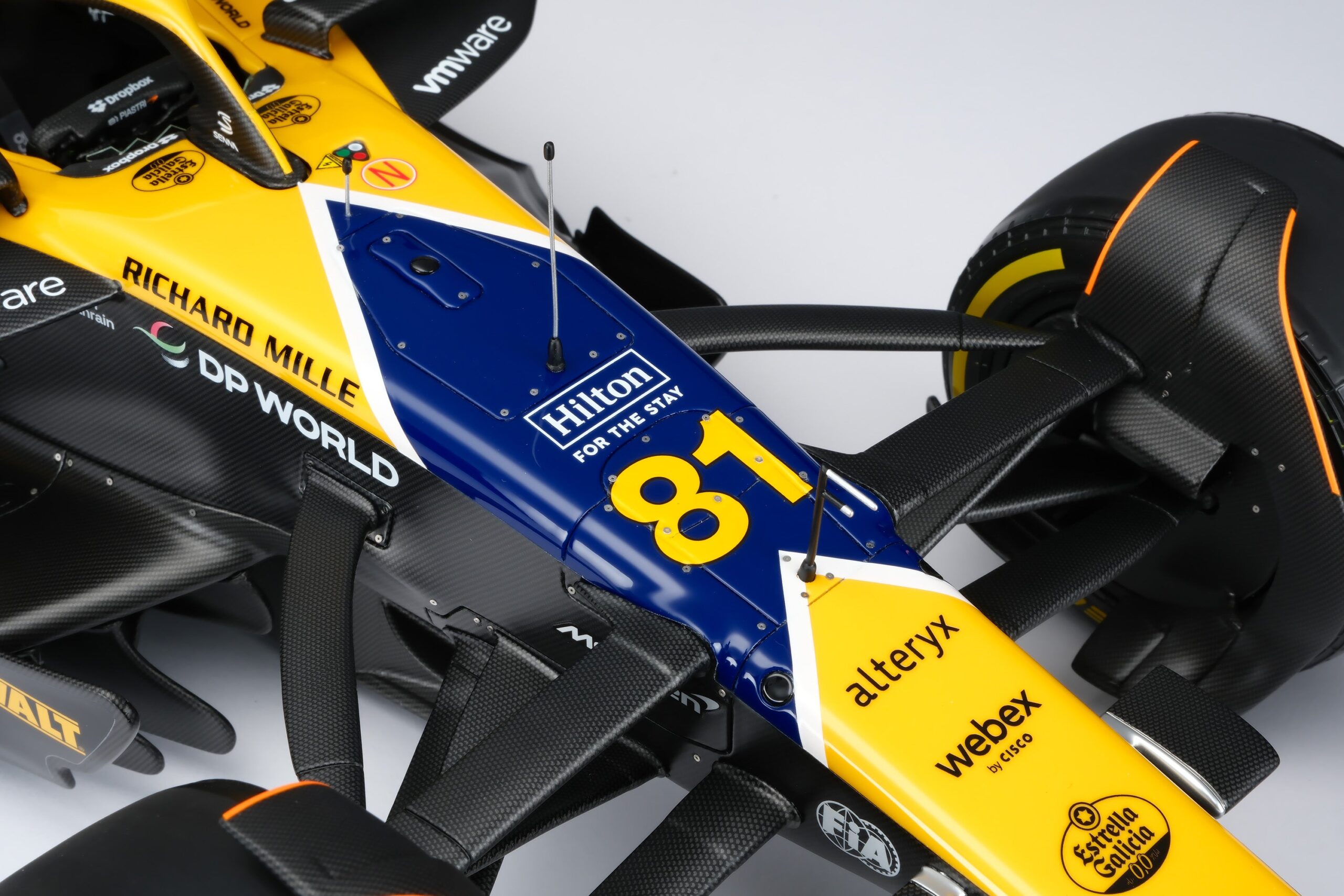 Amalgam McLaren MCL38 2024 Monaco Grand Prix Senna Tribute | 1:8 - Image 13