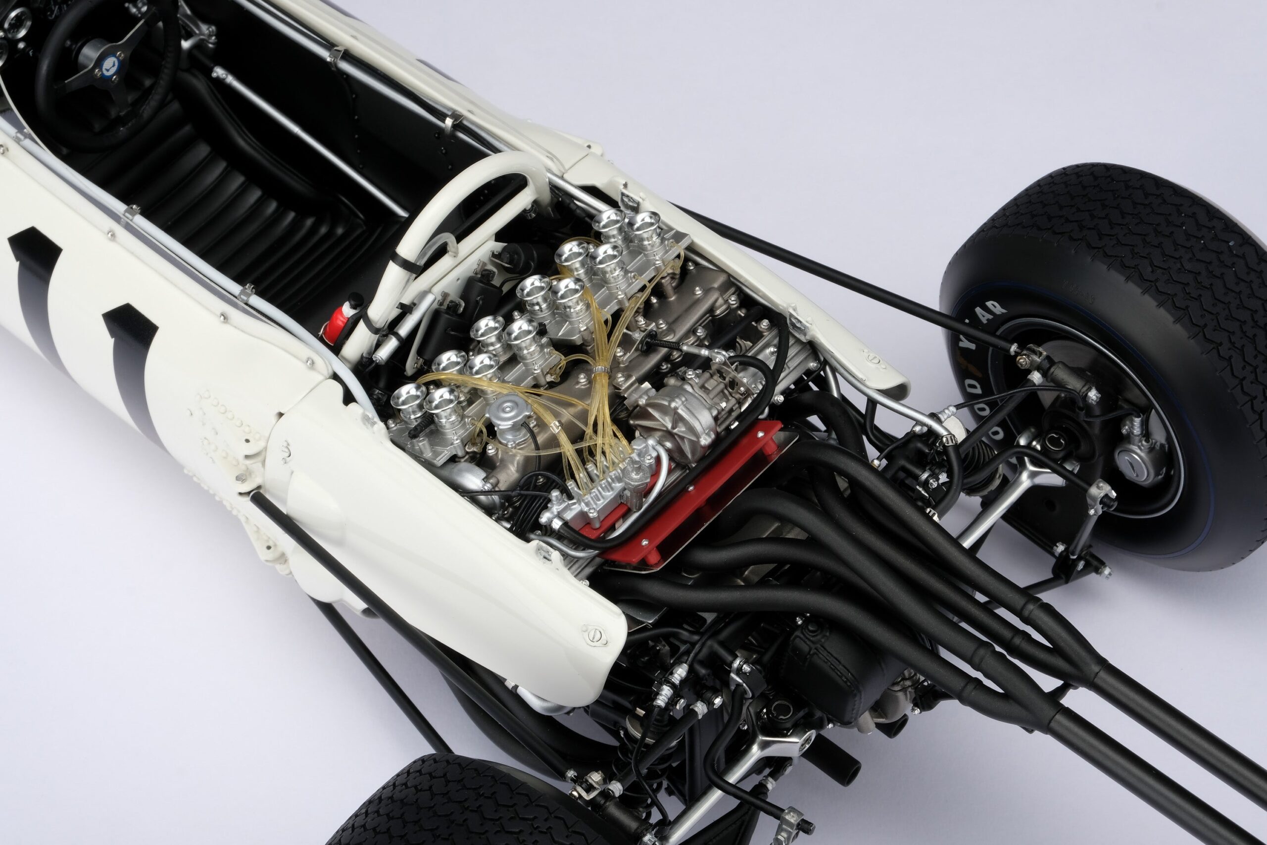 Amalgam Honda RA272 Mexican Grand Prix (1965) - Weiß | 1:8 - Imagen 17