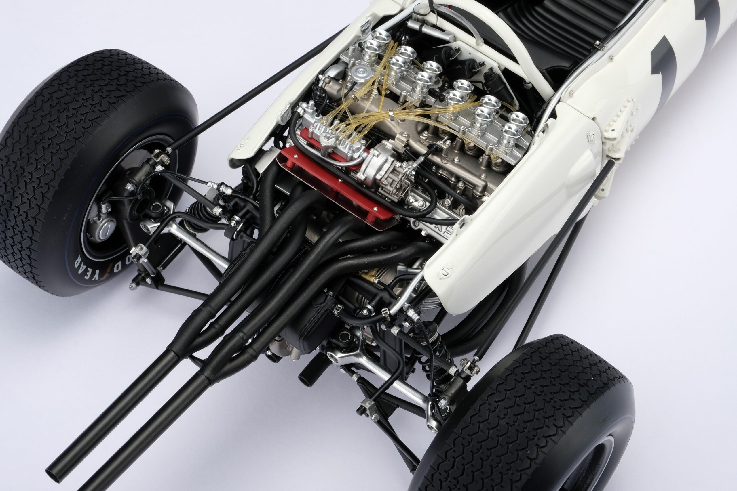 Amalgam Honda RA272 Mexican Grand Prix (1965) - Weiß | 1:8 - Imagen 14