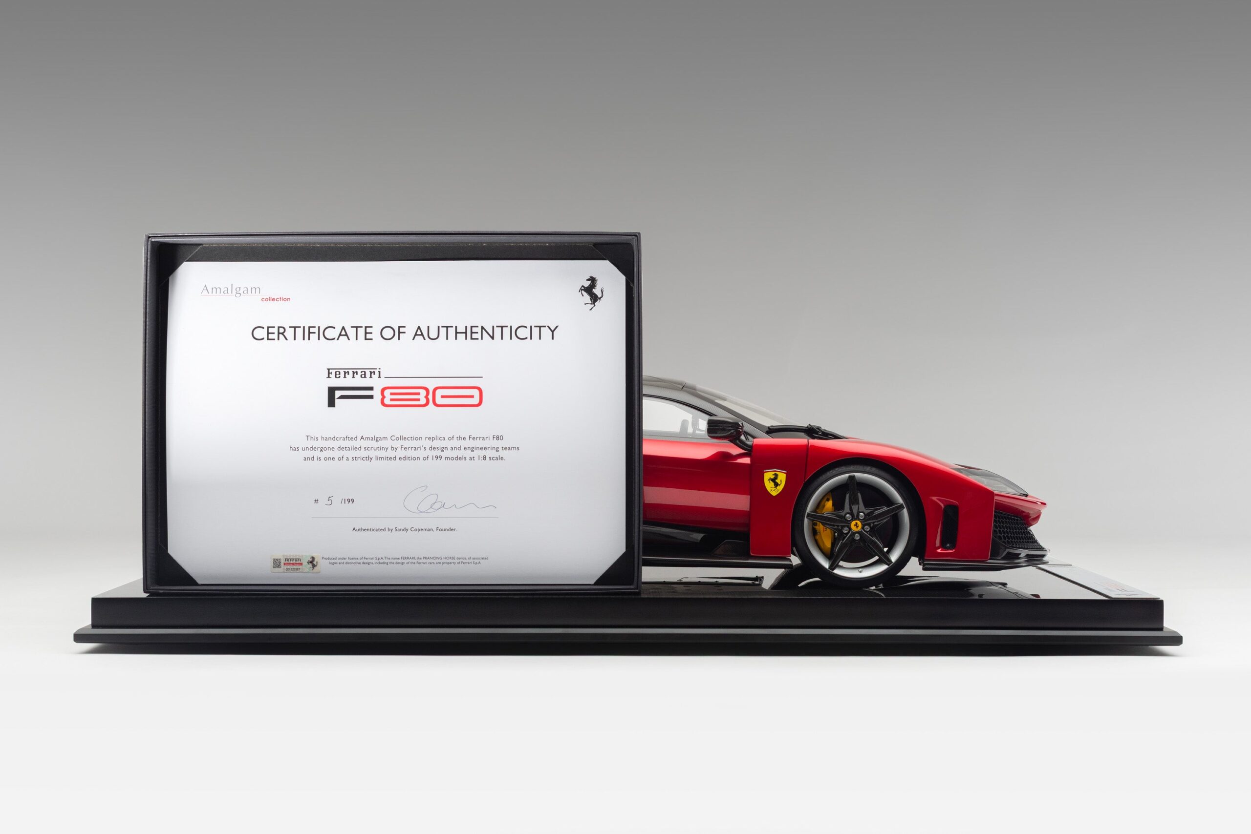 Amalgam Ferrari F80 (2024) - Rot | 1:8 - Image 18