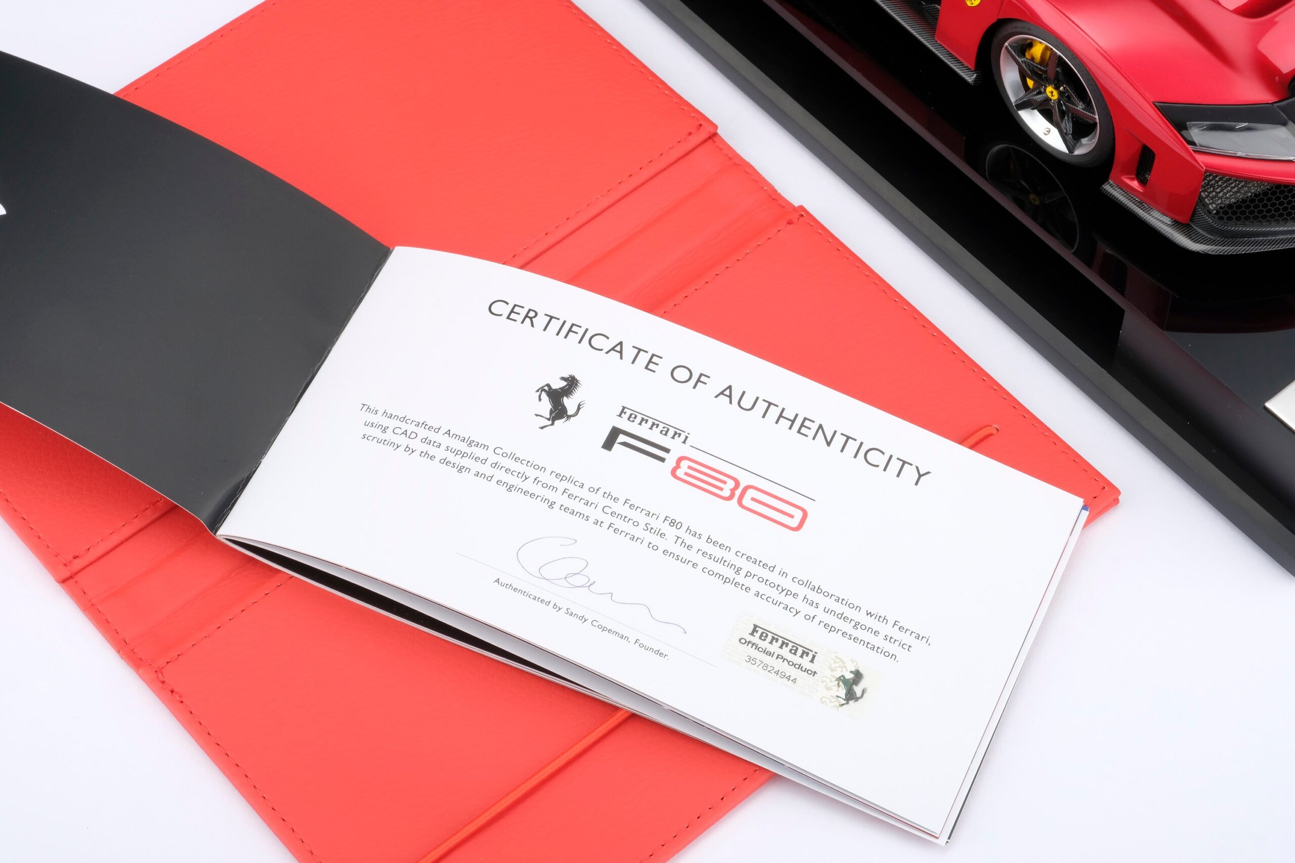 Amalgam Ferrari F80 - Rot | 1:18 - 画像18