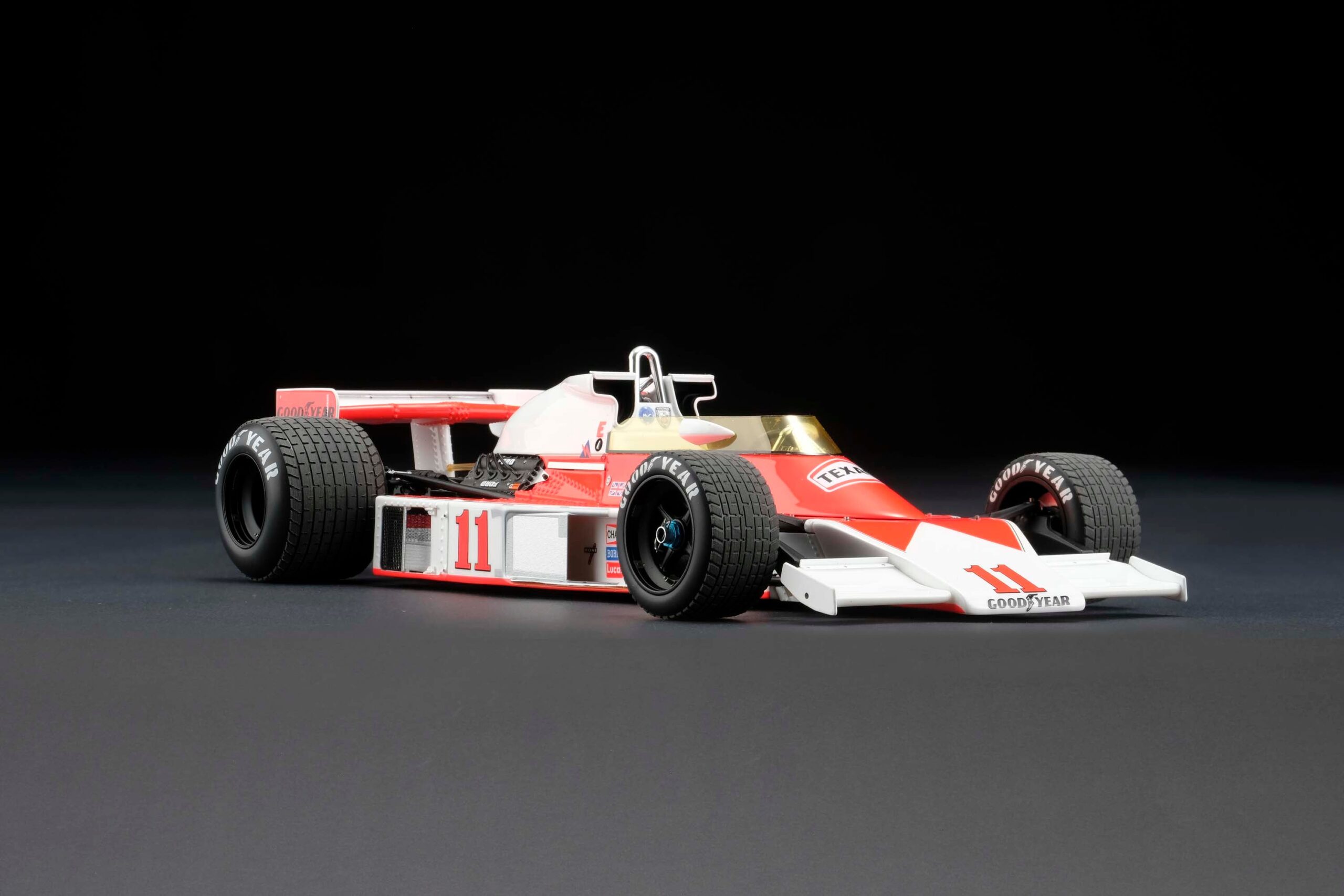 Amalgam McLaren M23D 1976 Japanese Grand Prix James Hunt - Rot / Weiß | 1:18