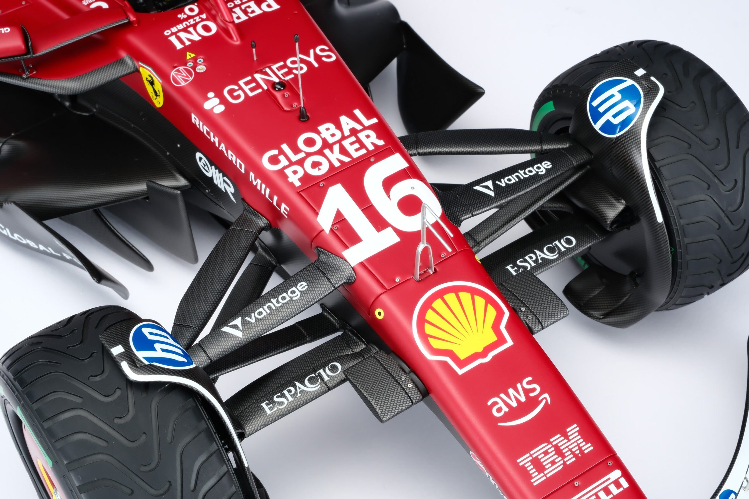 Amalgam Ferrari SF-25 2025 Australian Grand Prix - Rot | 1:8 - Image 7