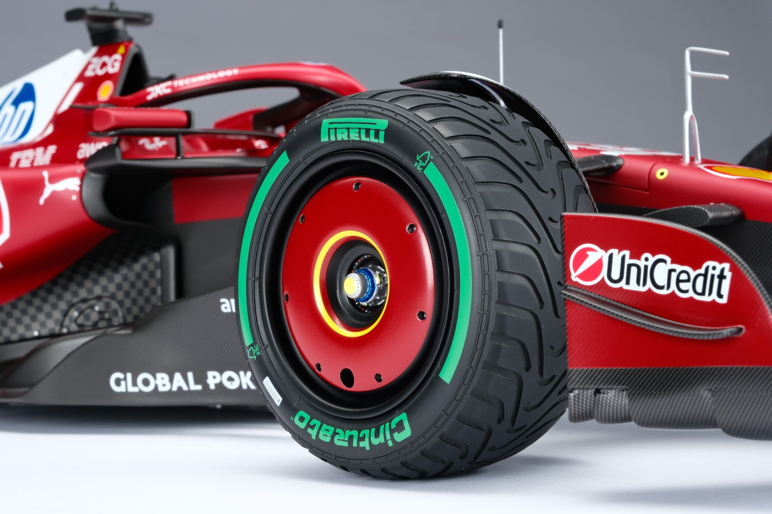 Amalgam Ferrari SF-25 2025 Australian Grand Prix - Rot | 1:8 - Image 8