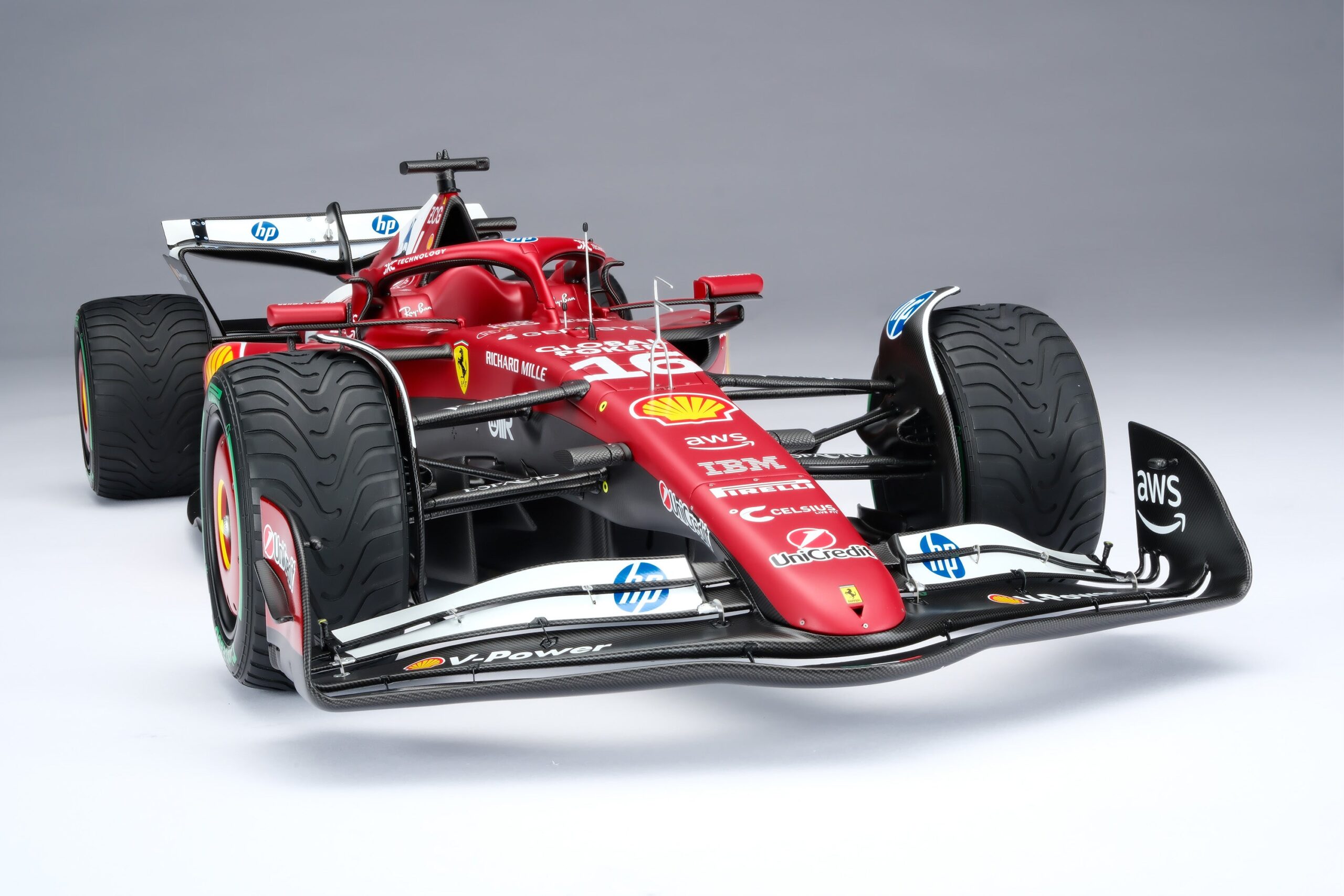 Amalgam Ferrari SF-25 2025 Australian Grand Prix - Rot | 1:8 - Image 5