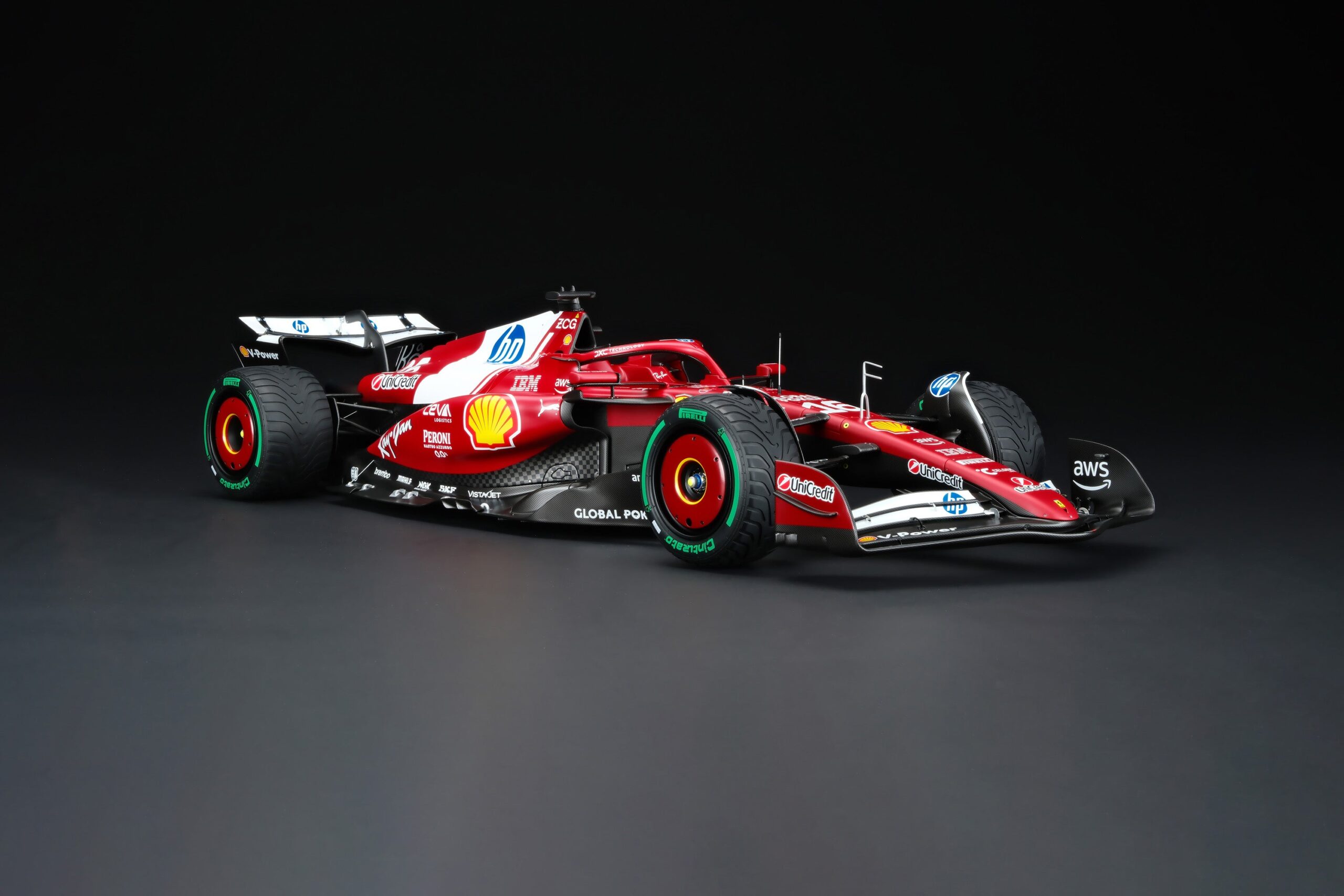 Amalgam Ferrari SF-25 2025 Australian Grand Prix - Rot | 1:8 - Image 2