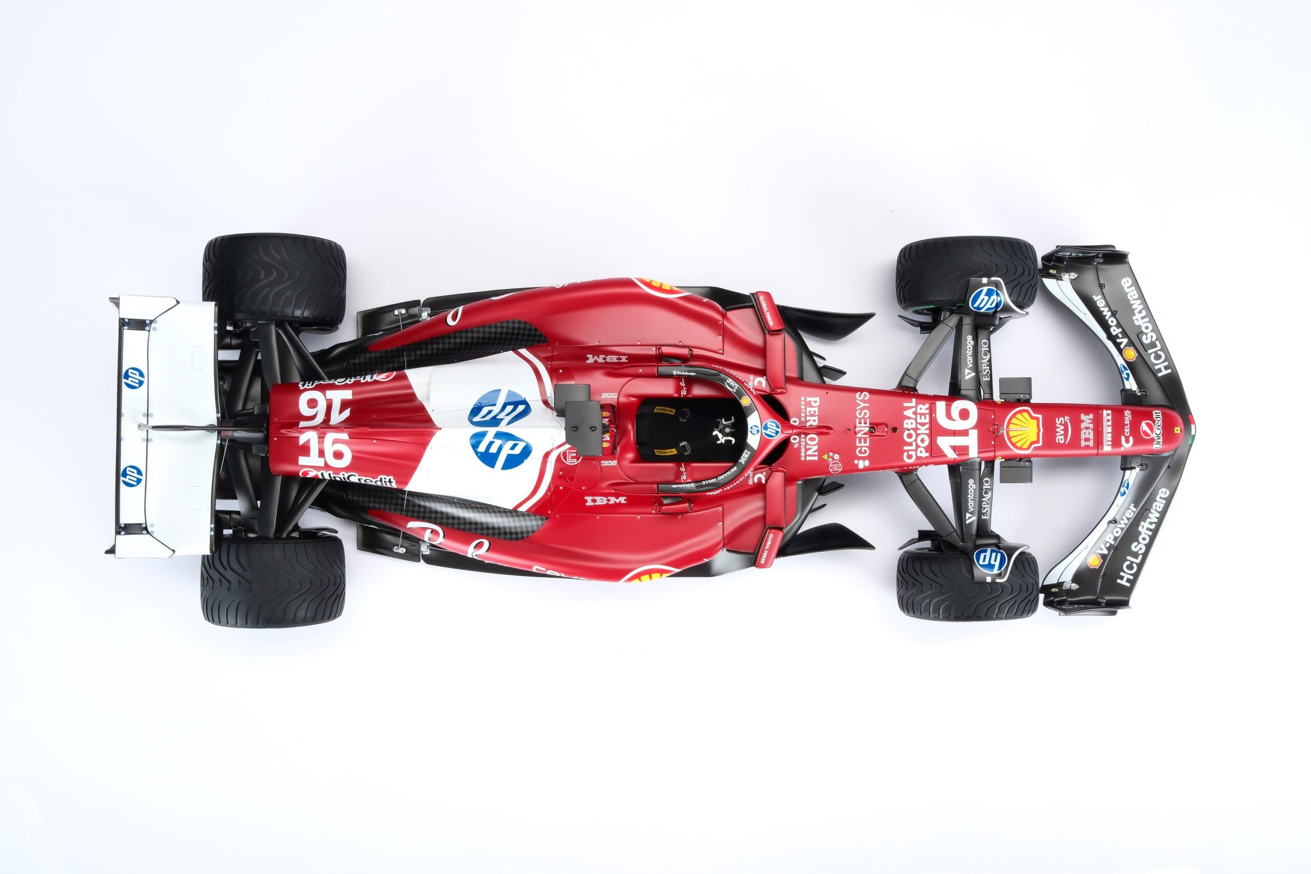 Amalgam Ferrari SF-25 2025 Australian Grand Prix - Rot | 1:8 - Image 20