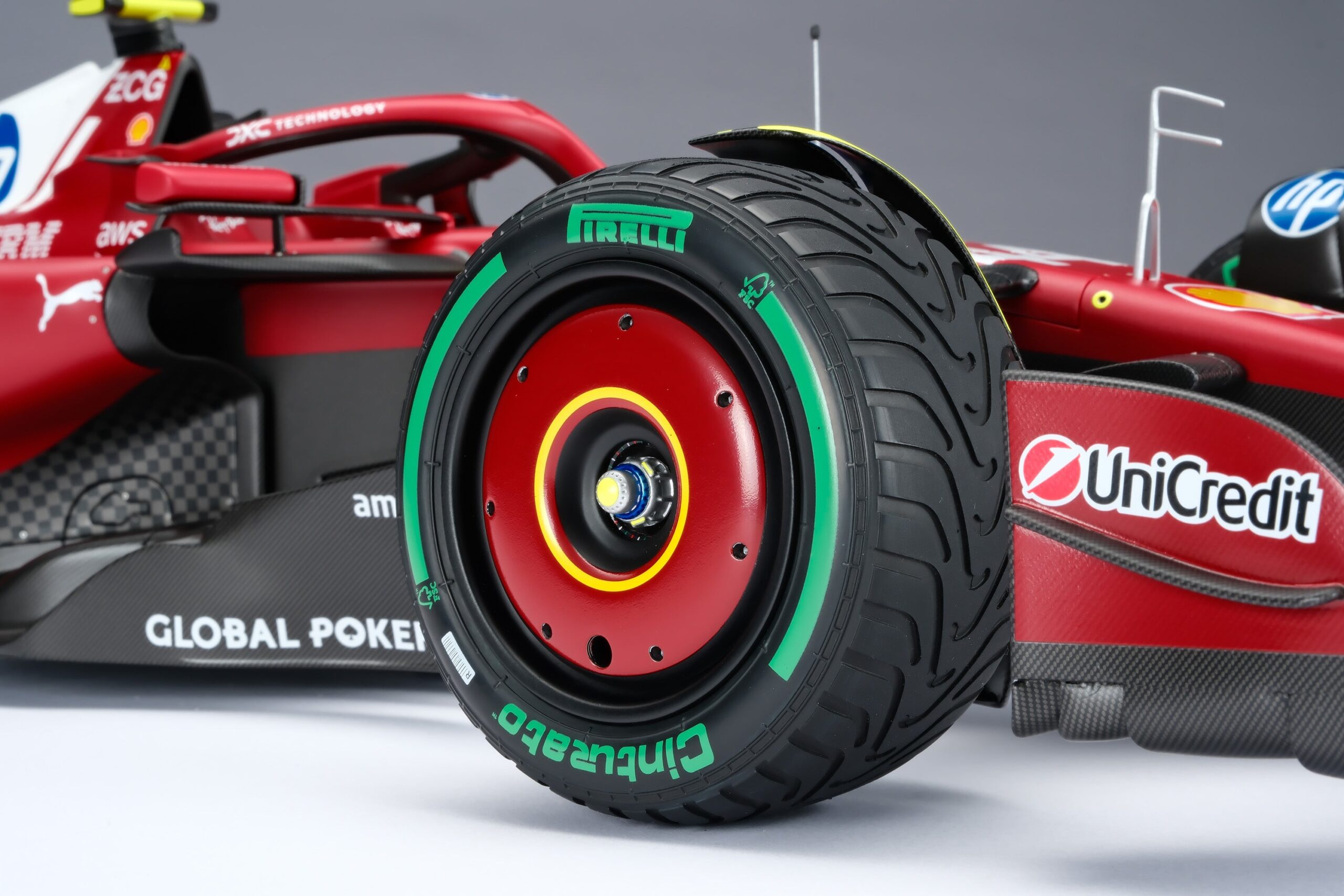 Amalgam Ferrari SF-25 2025 Australian Grand Prix - Rot | 1:8 - Image 26