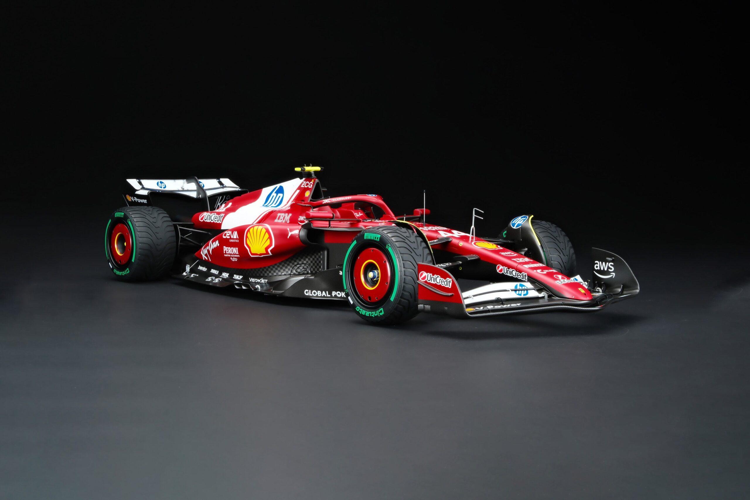 Amalgam Ferrari SF-25 2025 Australian Grand Prix - Rot | 1:8 - Image 21