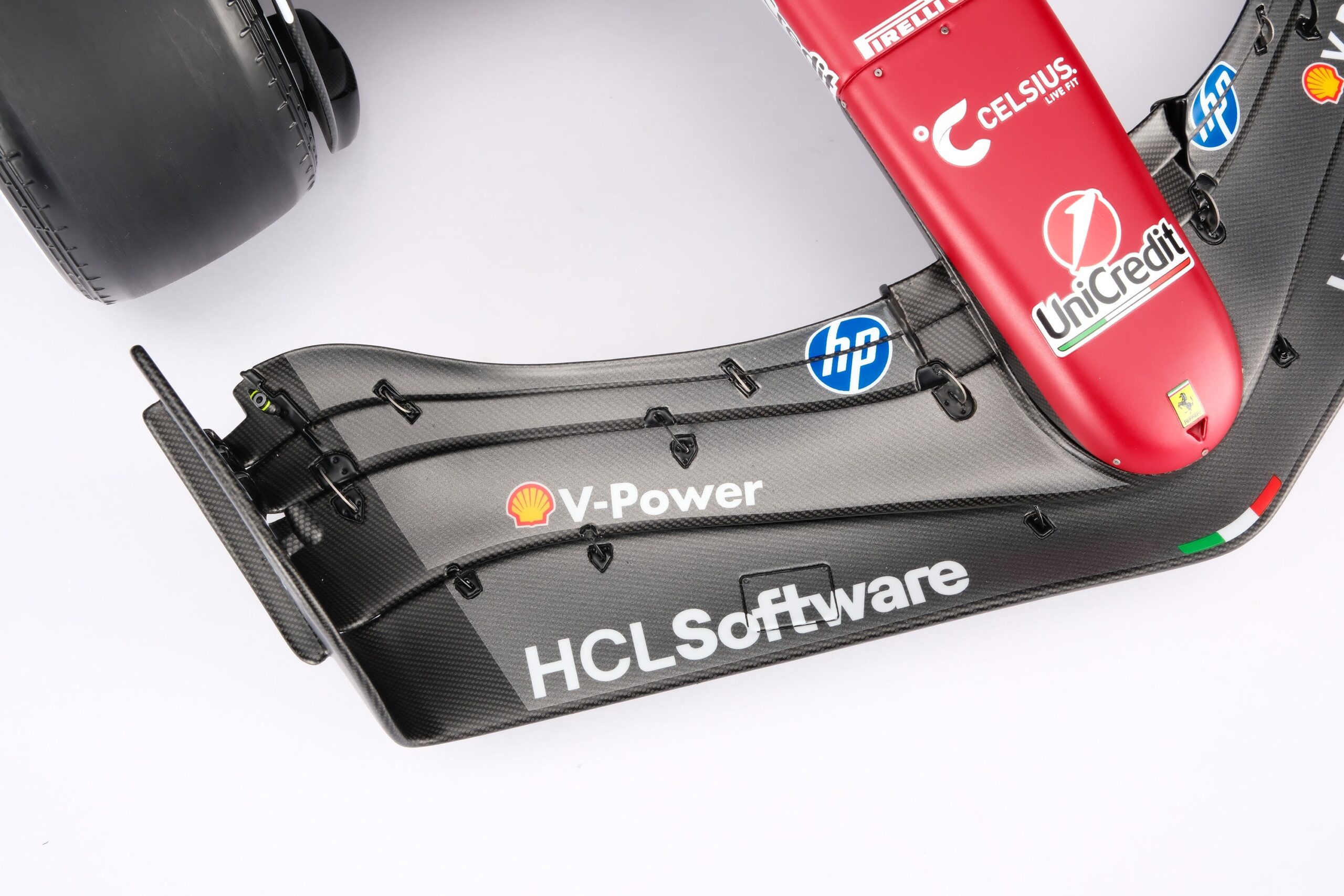 Amalgam Ferrari SF-25 2025 Italian Grand Prix - Charles Leclerc - Rot | 1:8 - Image 8