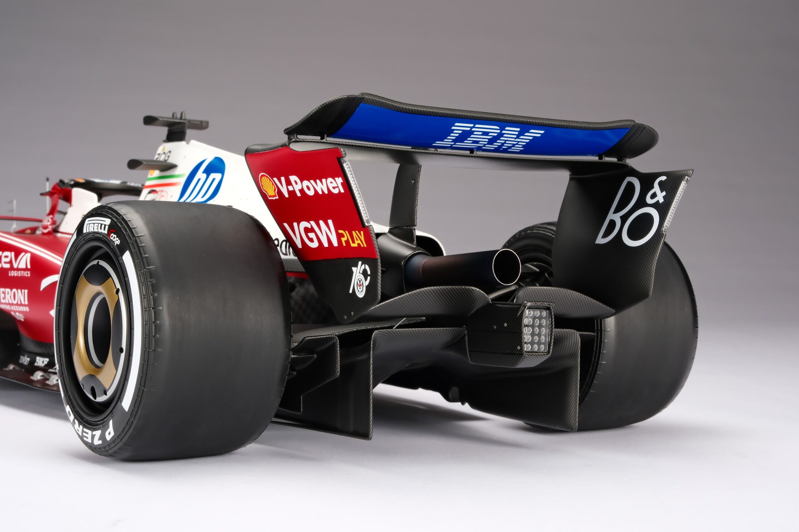 Amalgam Ferrari SF-25 2025 Italian Grand Prix - Charles Leclerc - Rot | 1:8 - Image 16