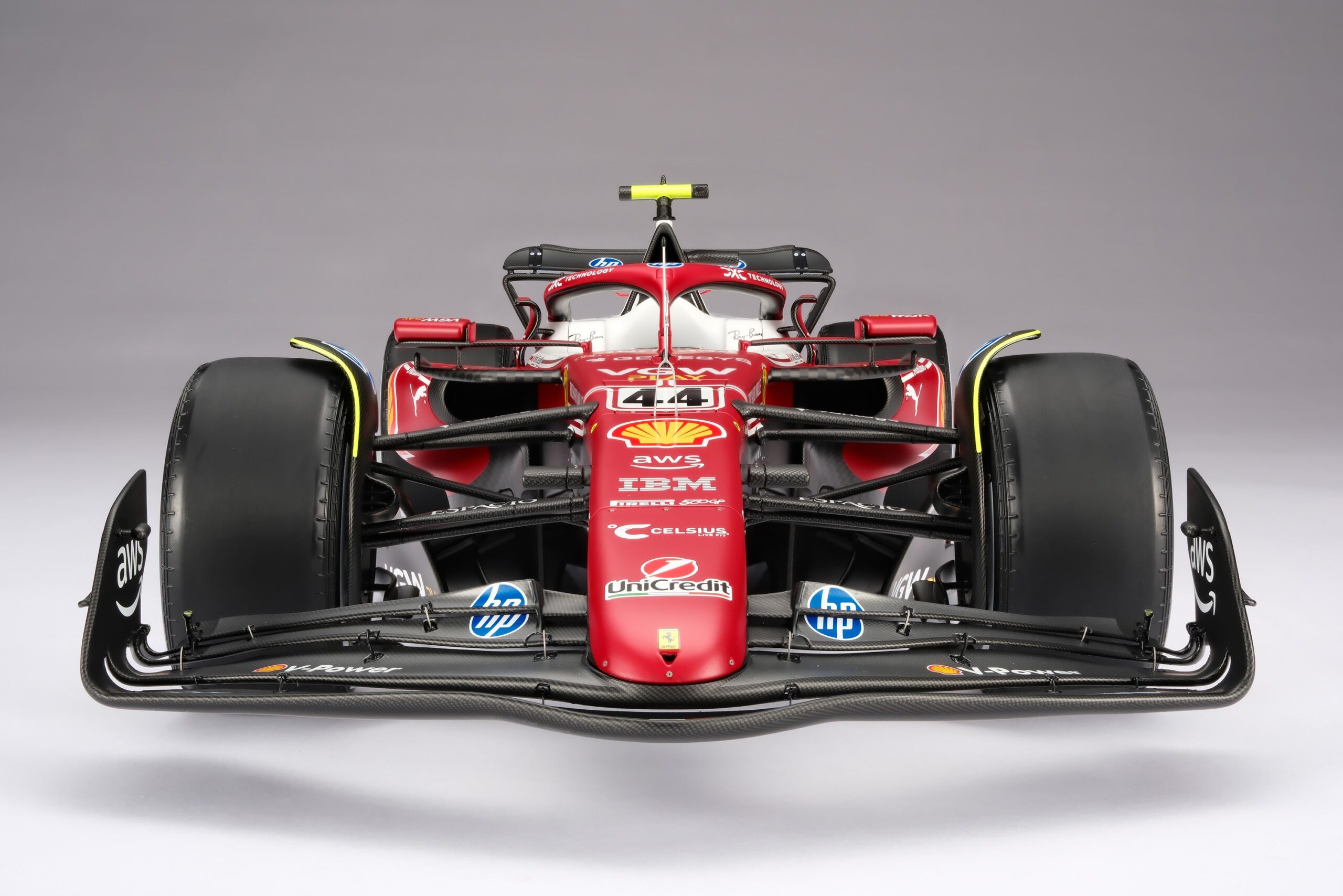 Amalgam Ferrari SF-25 2025 Italian Grand Prix - Lewis Hamilton - Rot | 1:8 - Image 9