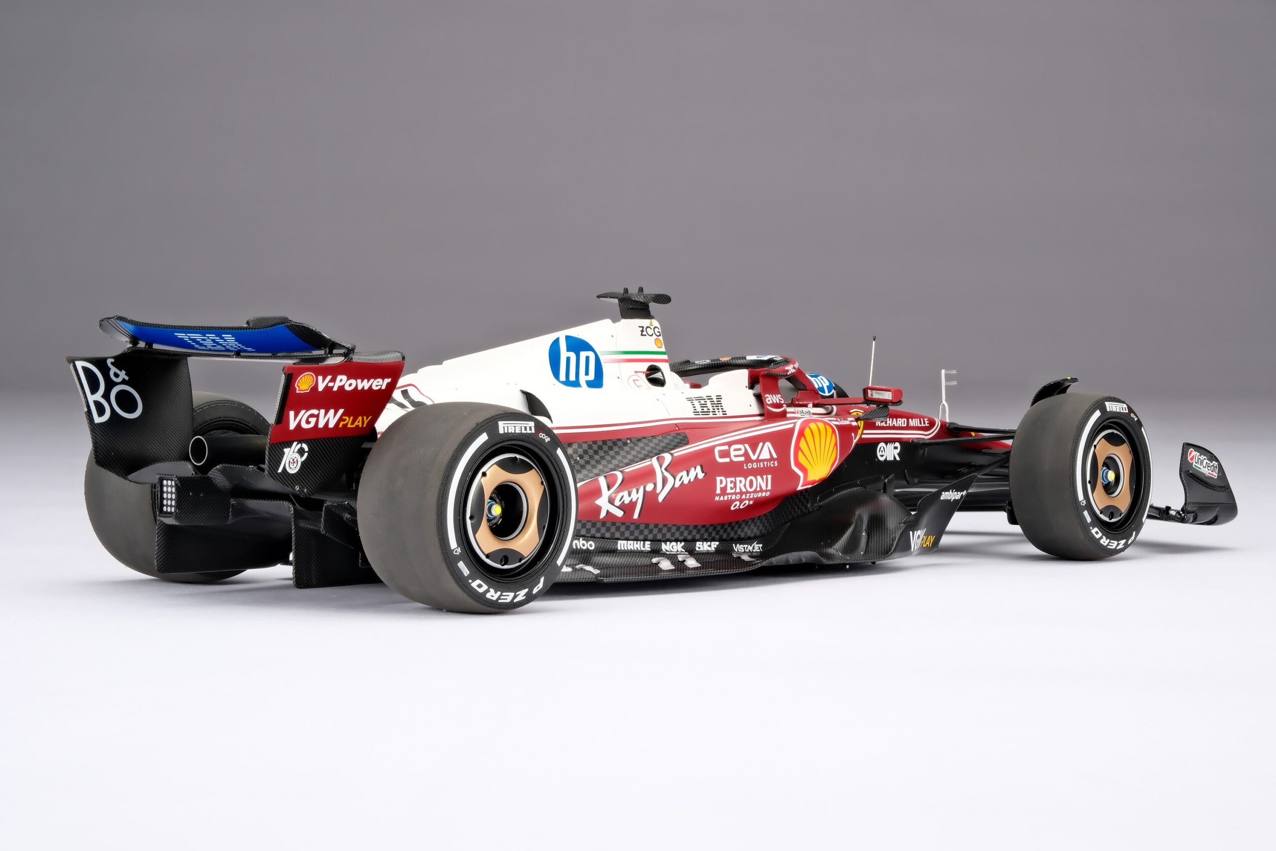 Amalgam Ferrari SF-25 2025 Italian Grand Prix - Charles Leclerc - Rot | 1:18 – Bild 11
