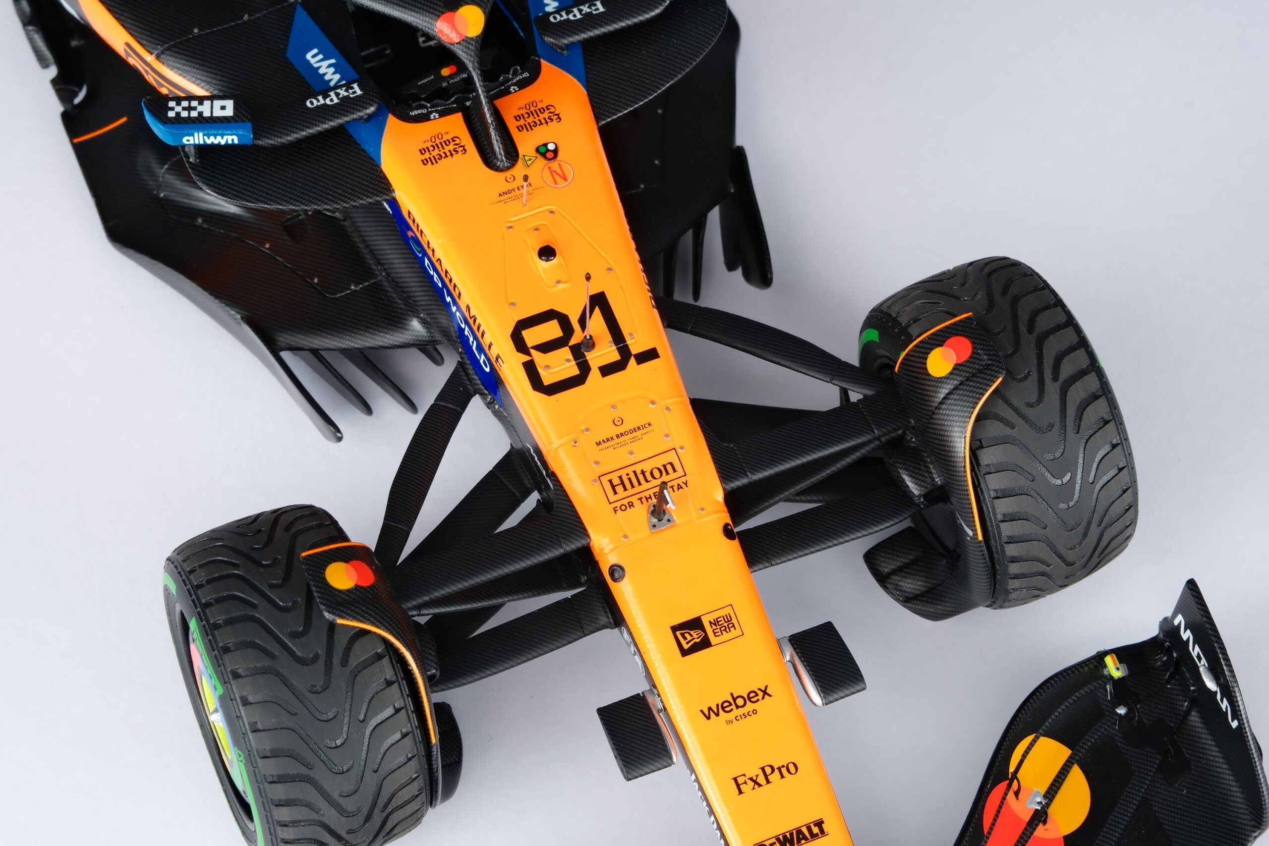 Amalgam McLaren MCL39 2025 Australian Grand Prix - Orange | 1:18 – Bild 25