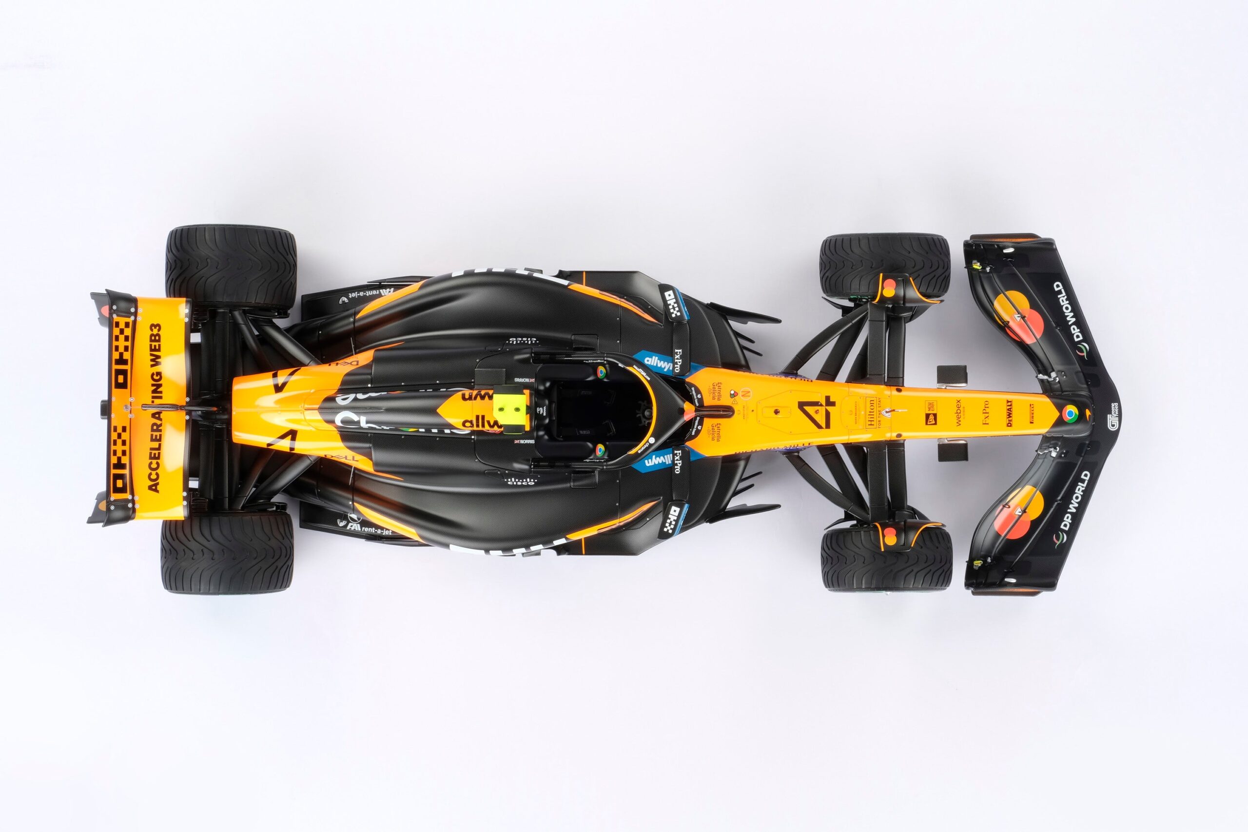 Amalgam McLaren MCL39 2025 Australian Grand Prix - Papaya-Orange | 1:8 - Image 38