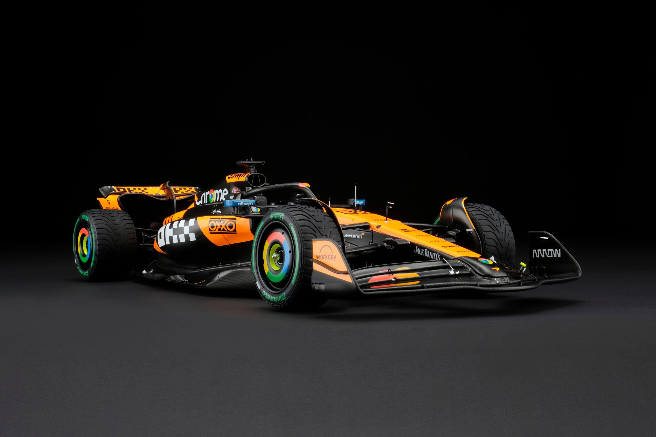 Amalgam McLaren MCL39 2025 Australian Grand Prix – Papaya Orange | 1:8