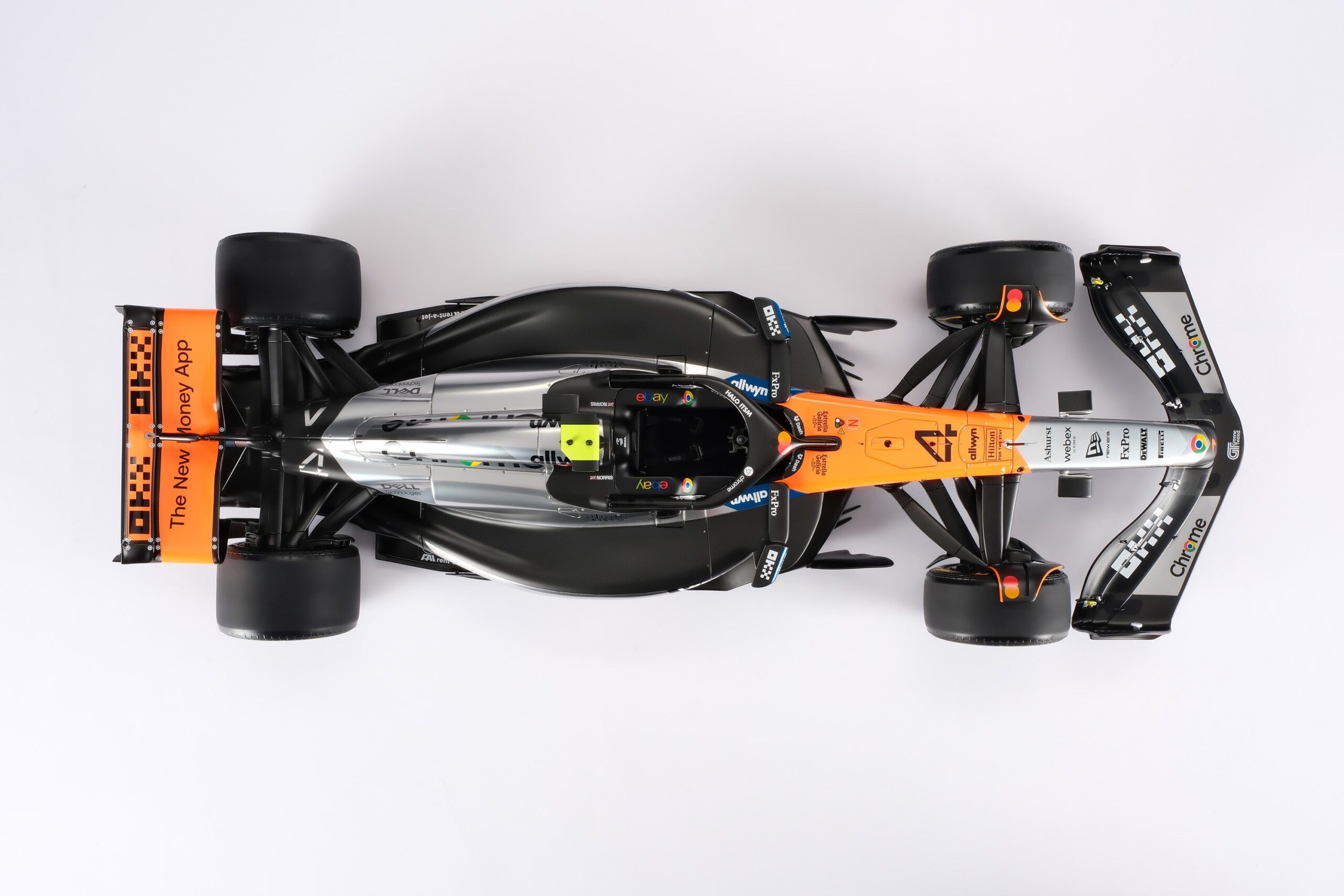 Amalgam McLaren MCL39 2025 British Grand Prix - Chrom / Orange | 1:8 - Image 21