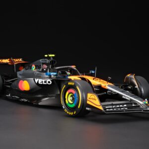 Amalgam McLaren MCL39 2025 British Grand Prix - Chrom / Orange | 1:8