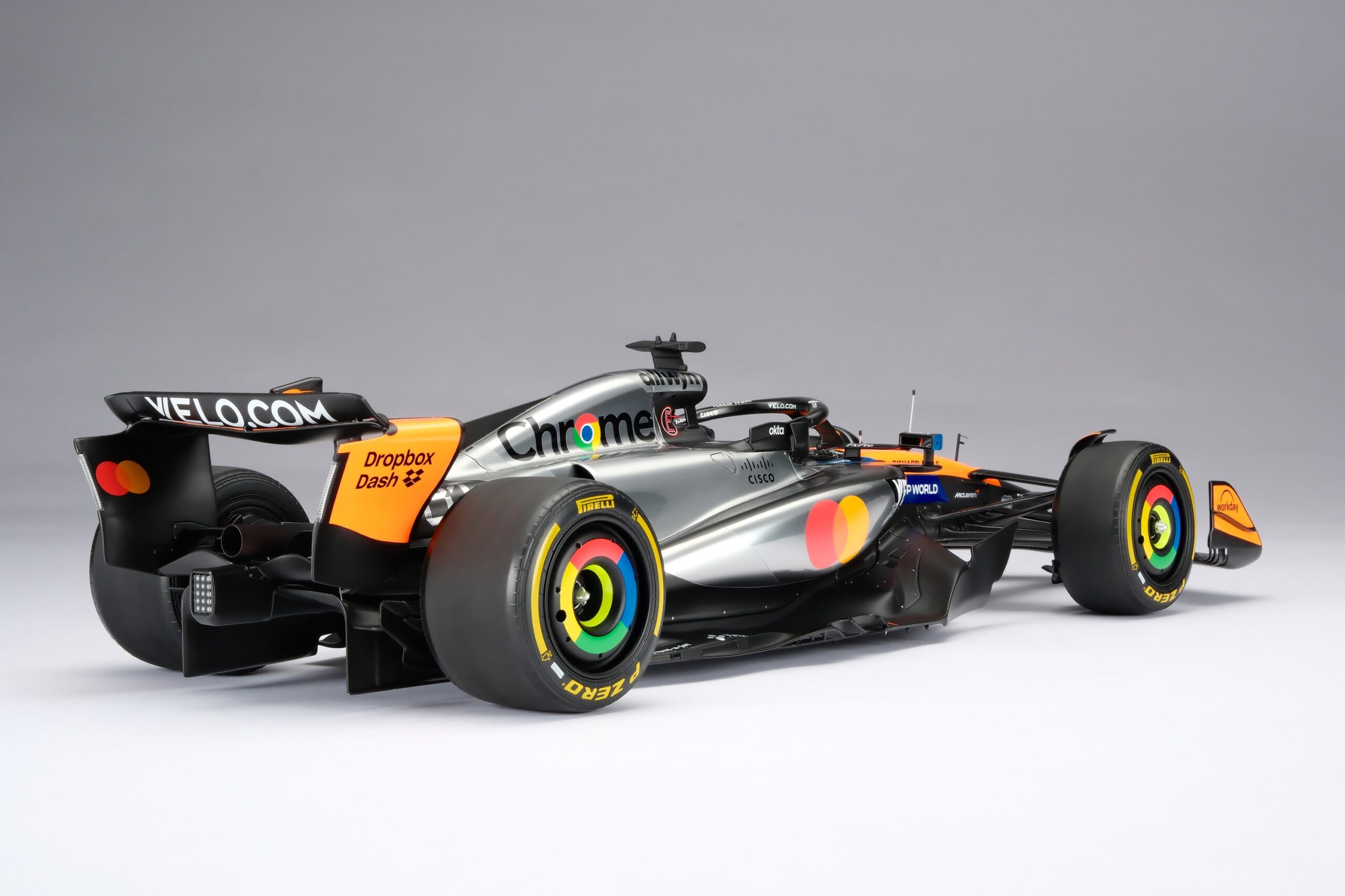 Amalgam McLaren MCL39 2025 British Grand Prix - Chrom / Orange | 1:8 - Image 35