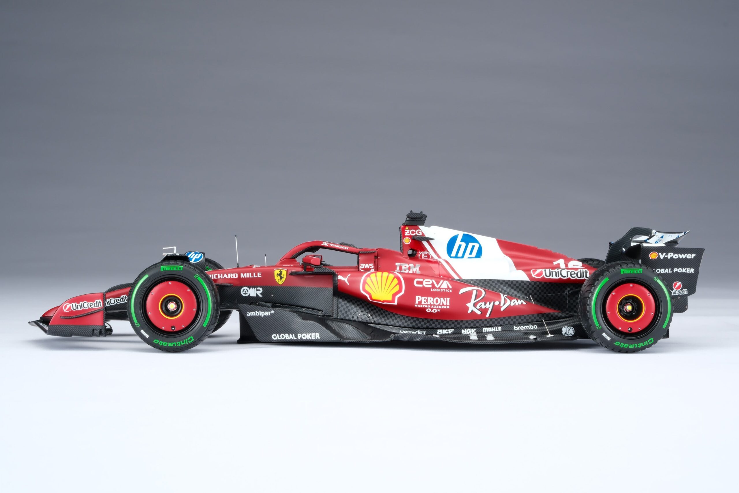 Amalgam Ferrari SF-25 2025 Australian Grand Prix - Rot | 1:18 – Bild 12