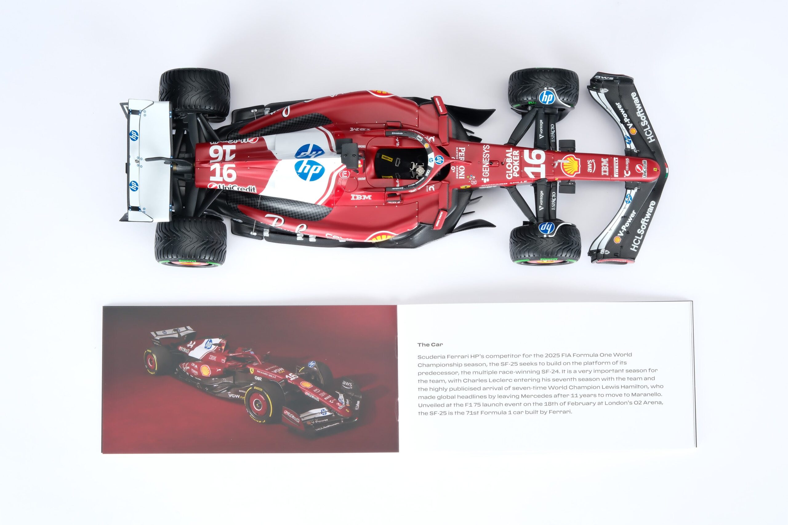 Amalgam Ferrari SF-25 2025 Australian Grand Prix - Rot | 1:18 – Bild 18