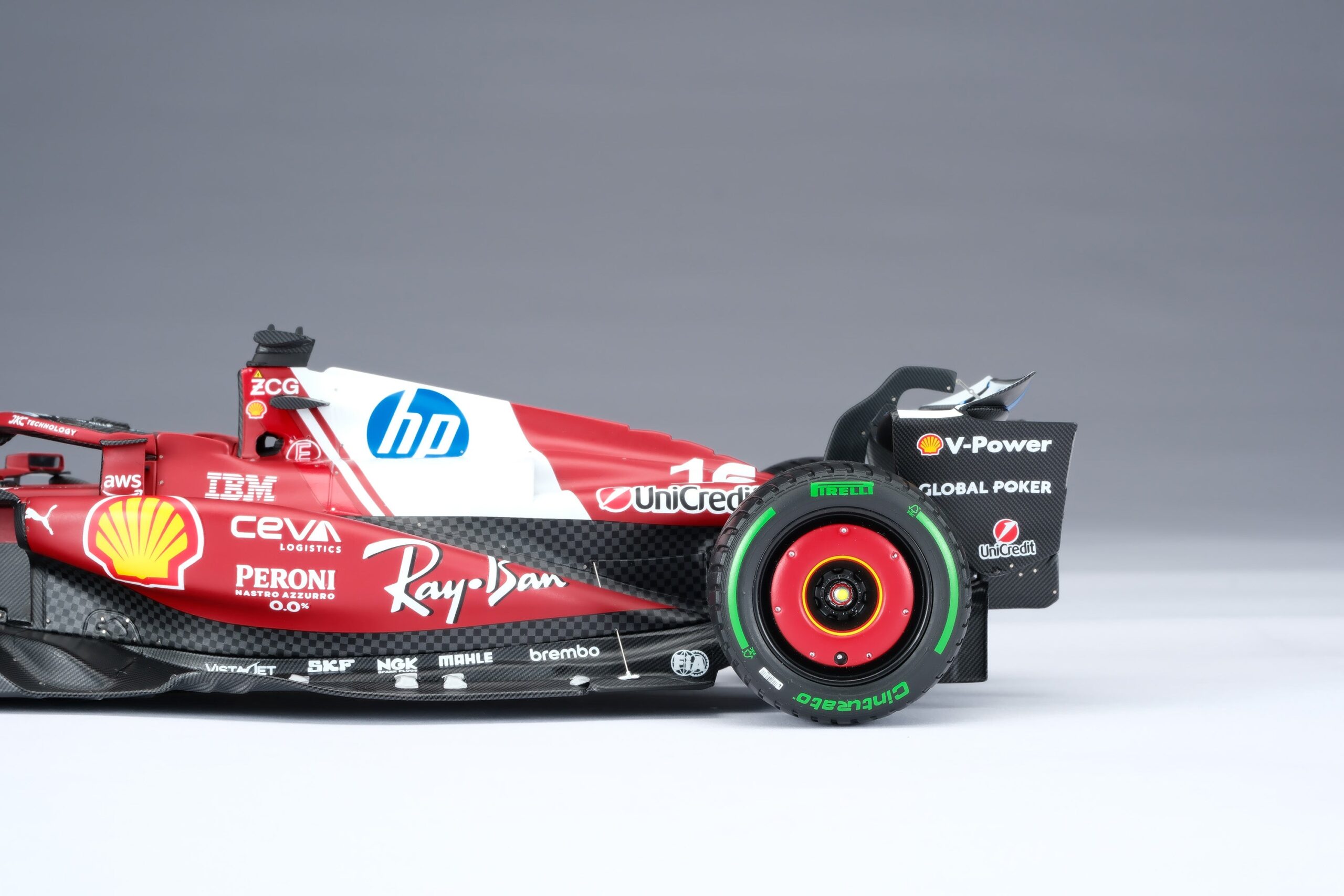 Amalgam Ferrari SF-25 2025 Australian Grand Prix - Rot | 1:18 – Bild 11
