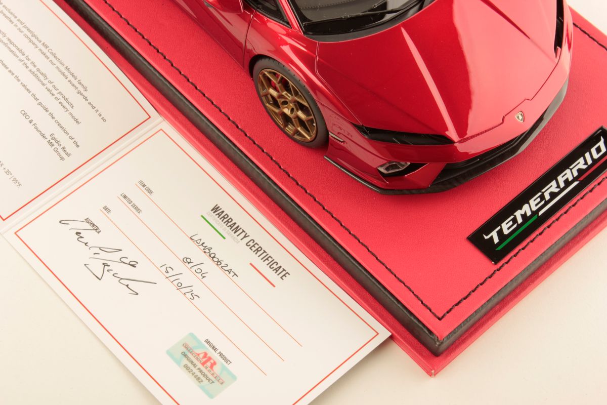 MR Collection Lamborghini Temerario - Pearl Red | 1:18 – Bild 7