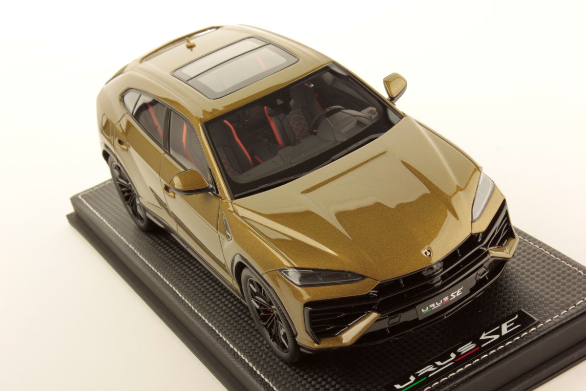 MR Collection Lamborghini Urus SE - ONE OFF Shiny Gea Green | 1:18 – Bild 3
