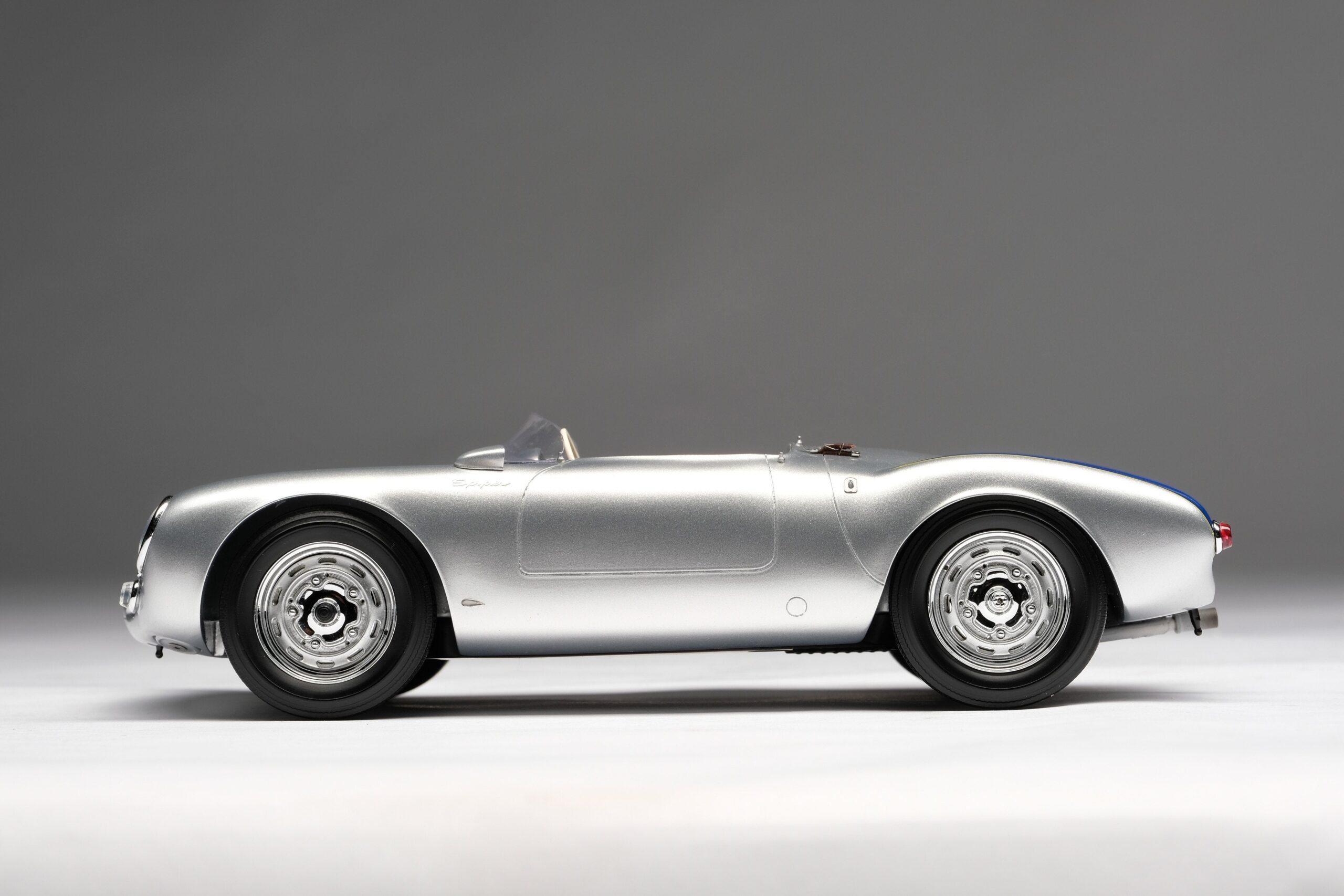 Amalgam Porsche 550 RS Spyder - Silber | 1:18 - Image 8