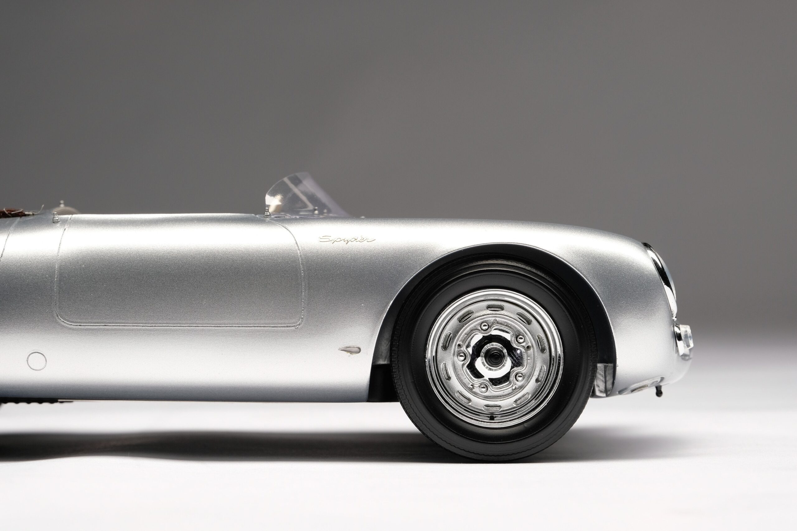 Amalgam Porsche 550 RS Spyder - Silber | 1:18 - Image 13