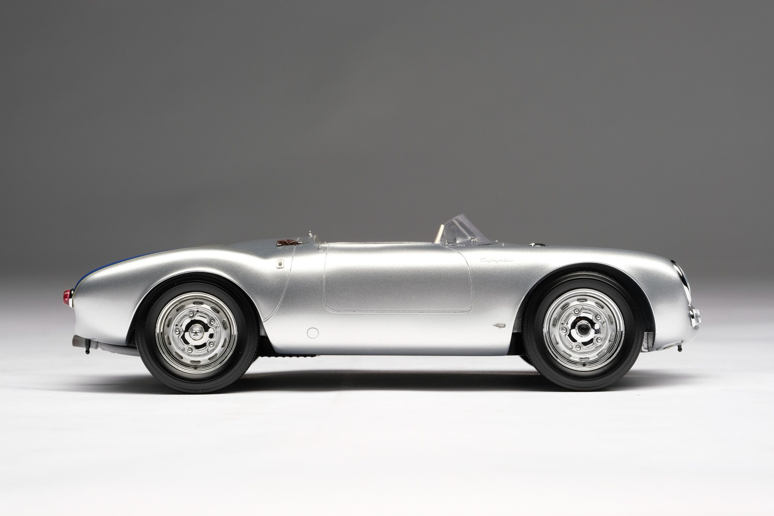 Amalgam Porsche 550 RS Spyder - Silber | 1:18 - Image 7