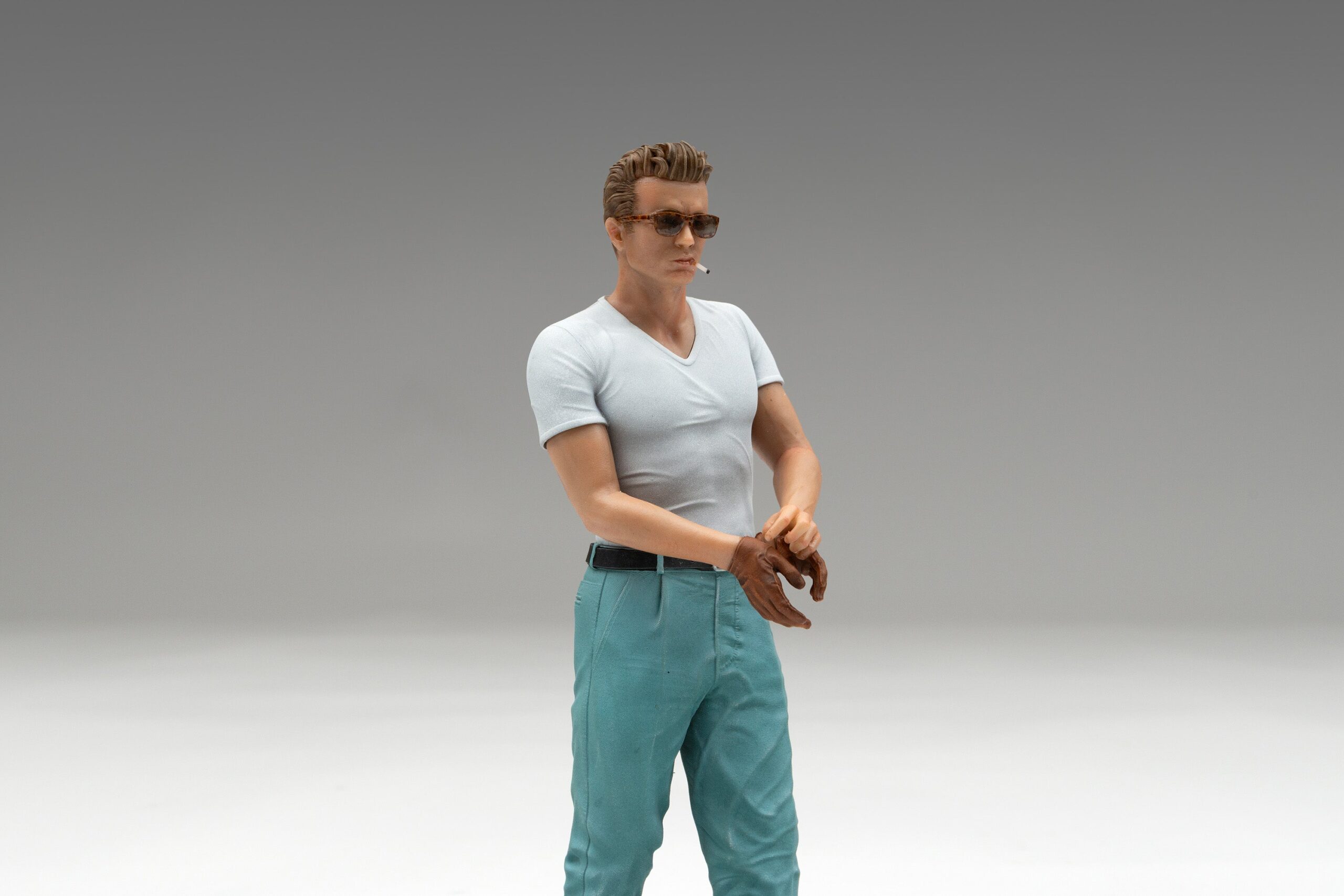 Amalgam Porsche 550 RS Spyder 'Little Bastard' (1955) James Dean Figure Edition - Silber | 1:8 - Image 6