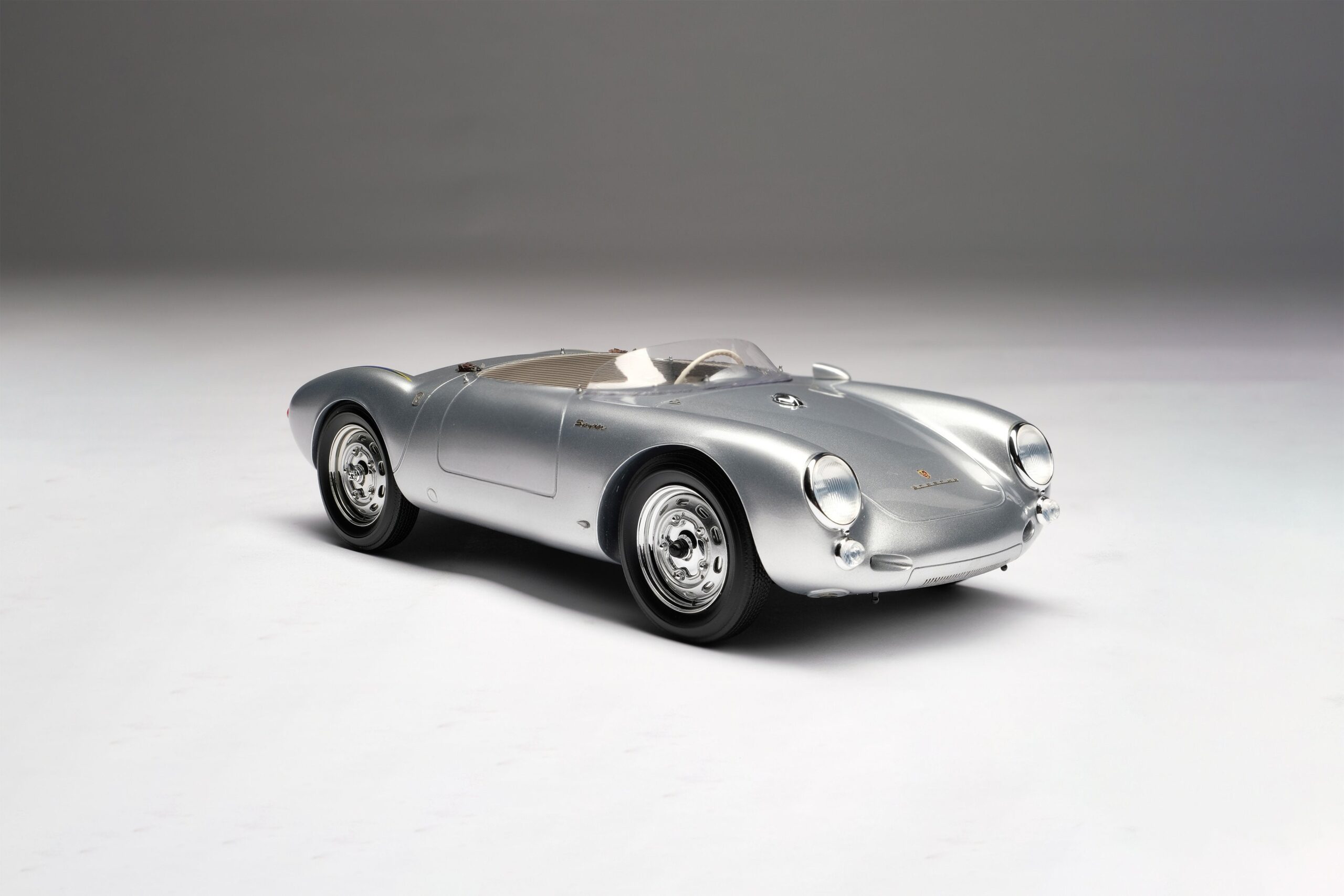 Amalgam Porsche 550 RS Spyder - Silber | 1:18 - Image 2