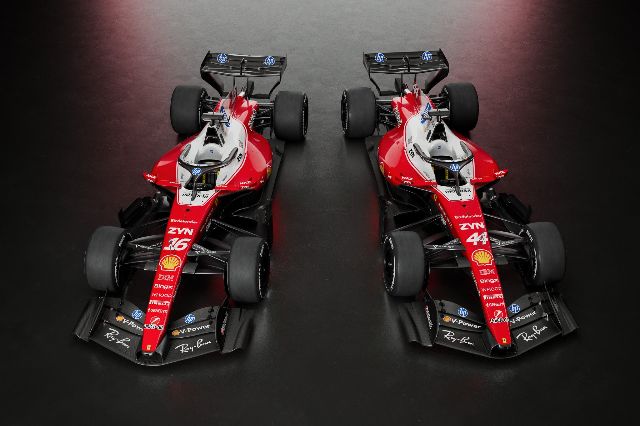 Amalgam Ferrari SF-26 2026 Chinese Grand Prix - Lewis Hamilton - Rot | 1:8 - Imagen 7