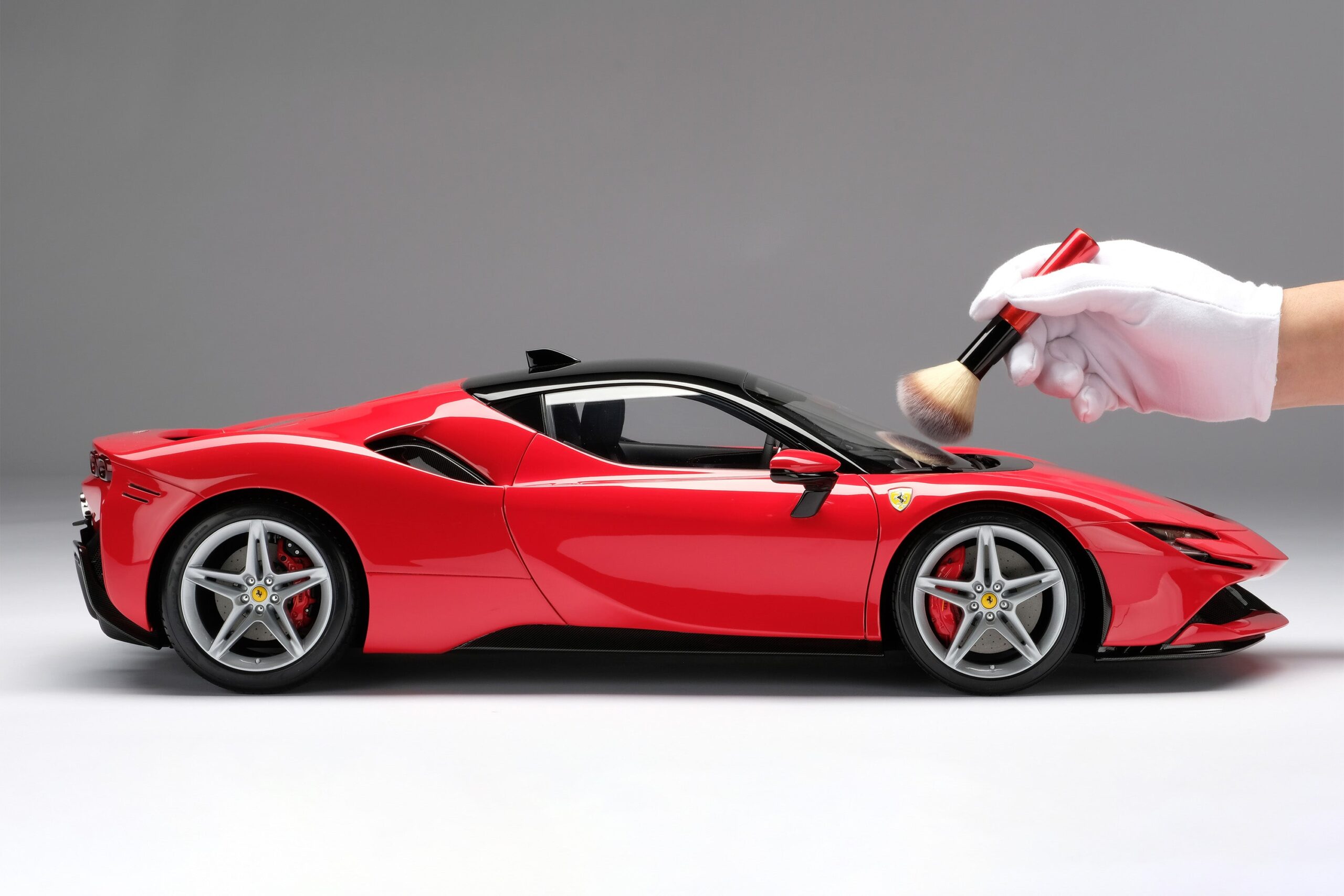 Amalgam Ferrari SF90 Stradale (2019) - Rot | 1:8 – Bild 3