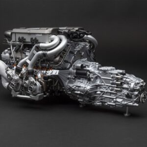 Amalgam Bugatti Veyron W16 Motor und Getriebe (2005) | 1:4