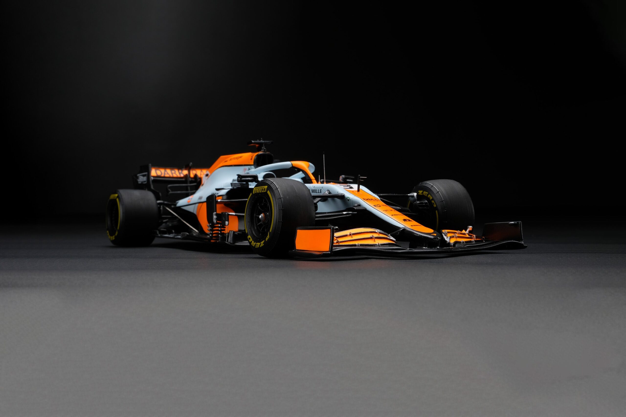 Amalgam McLaren MCL35M 2021 Monaco Grand Prix - Hellblau/Orange | 1:18 - Immagine 42