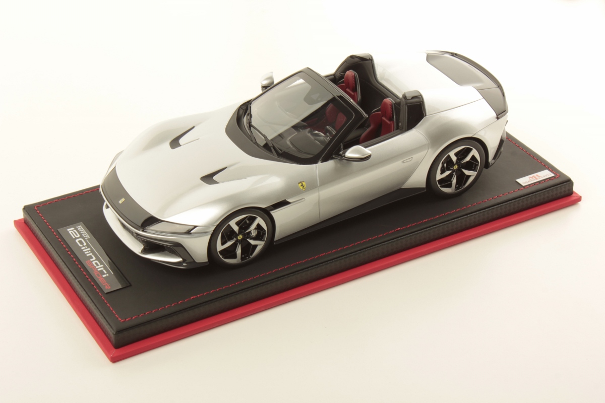 MR Collection Ferrari 12 Cilindri Spider - Nurburgring Silver | 1:18