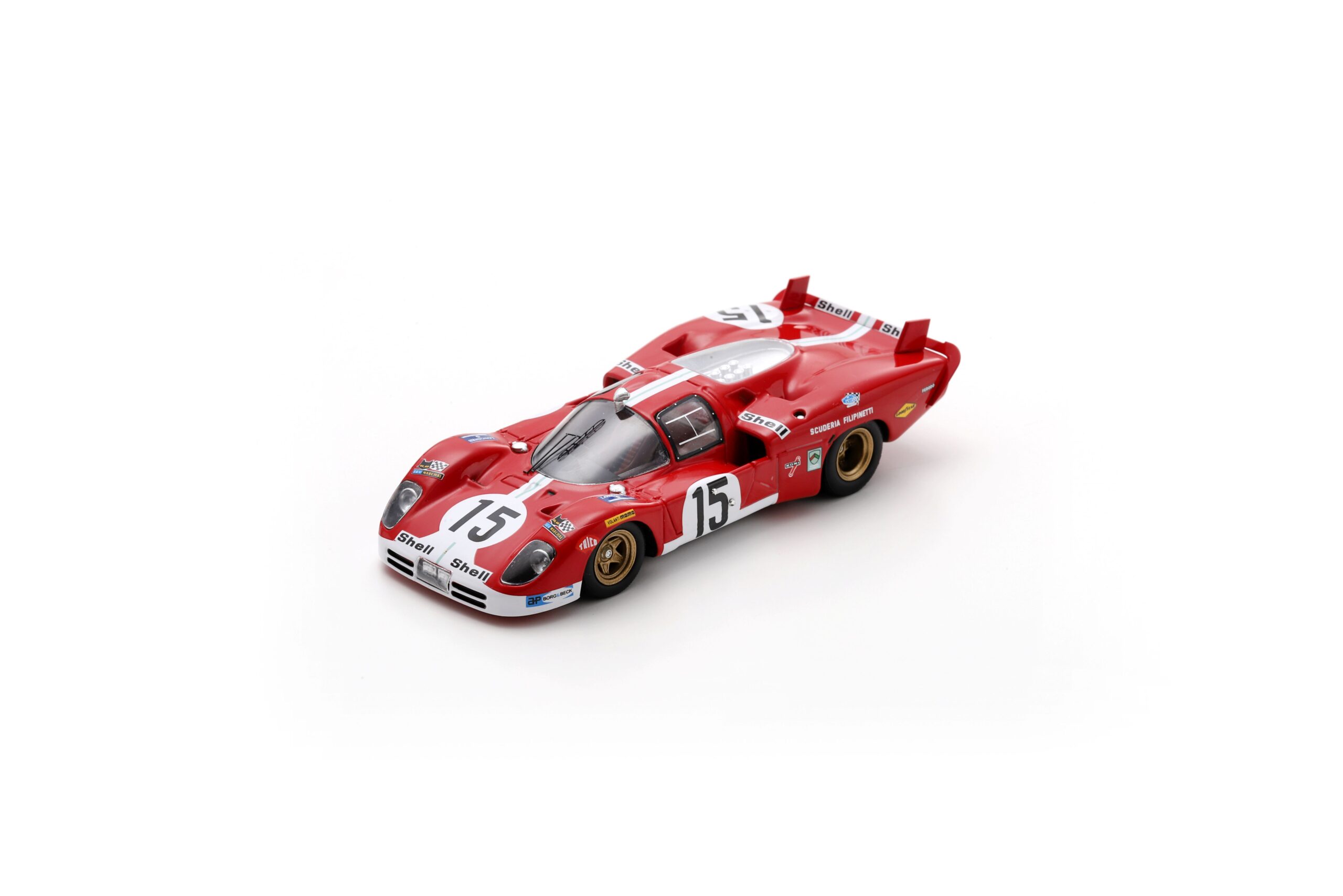 MR Collection Ferrari 512 S No.15 Le Mans 24h 1970 M. Parkes - H. Mueller