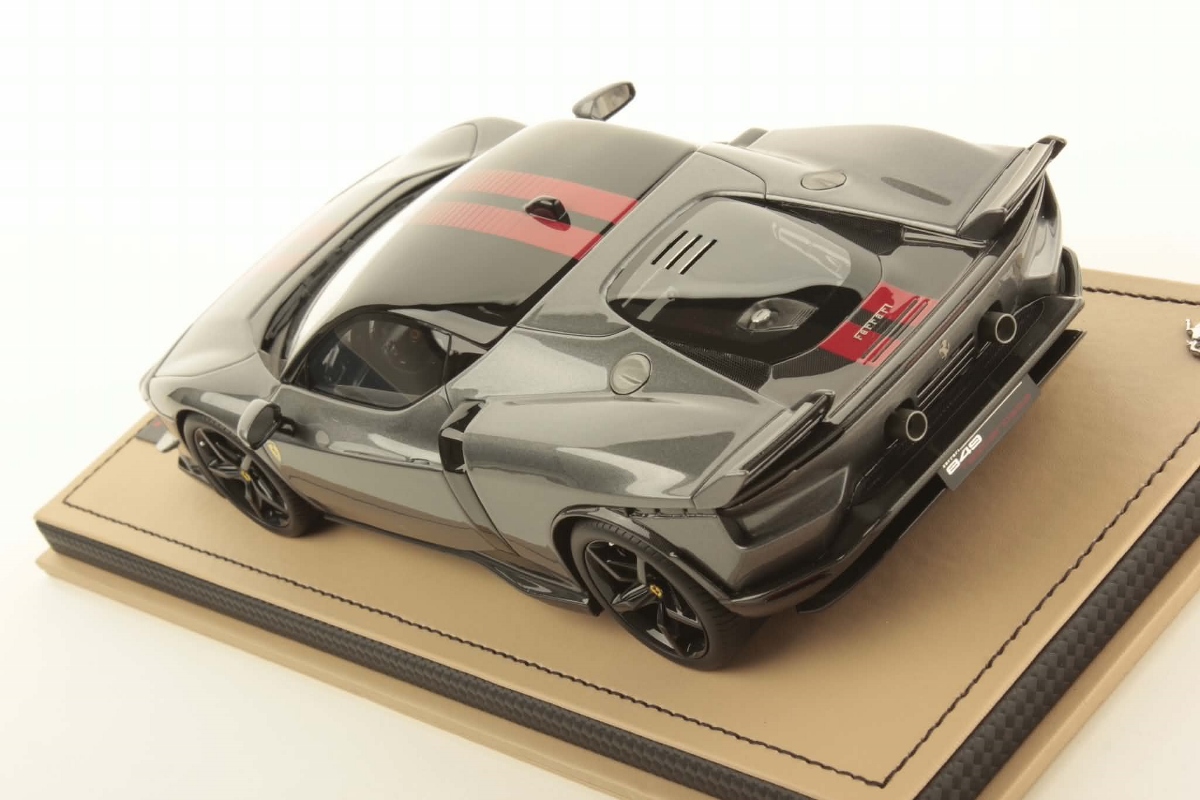 MR Collection Ferrari 849 Testarossa - Grey GTS Assetto Fiorano | 1:18 - Image 4