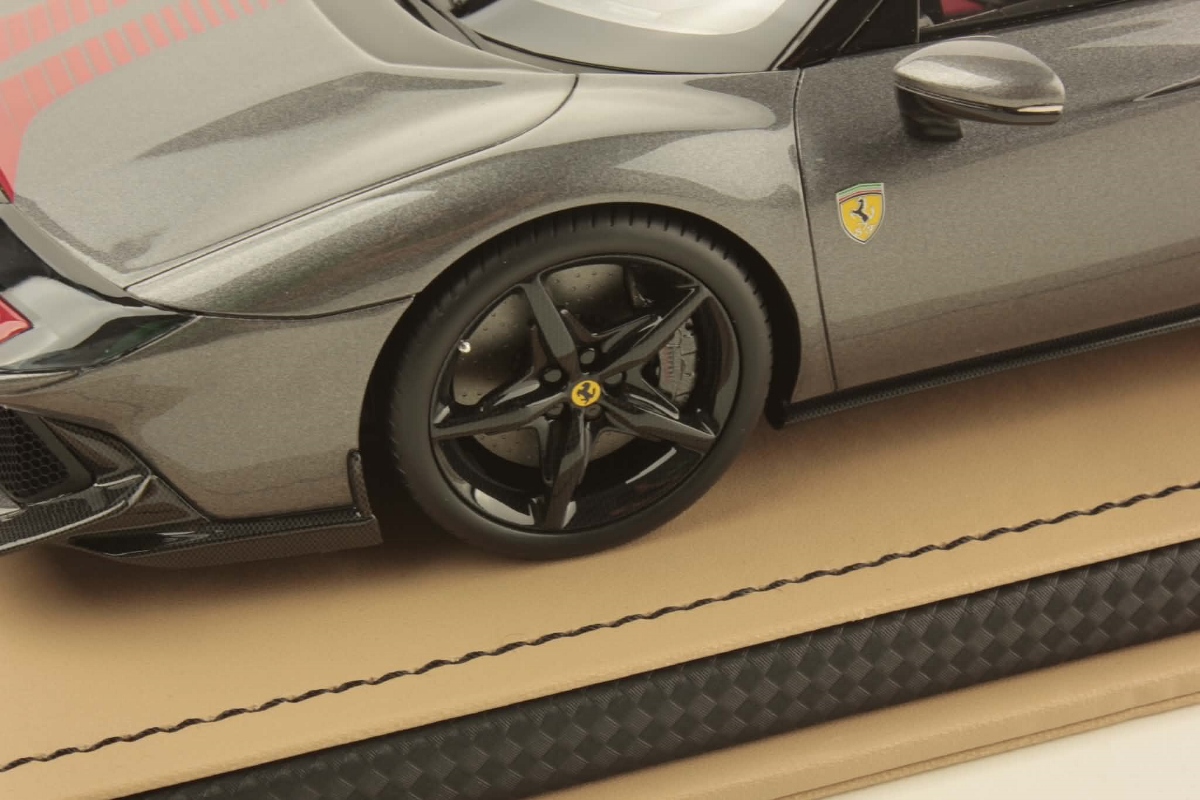MR Collection Ferrari 849 Testarossa - Grey GTS Assetto Fiorano | 1:18 - Image 5