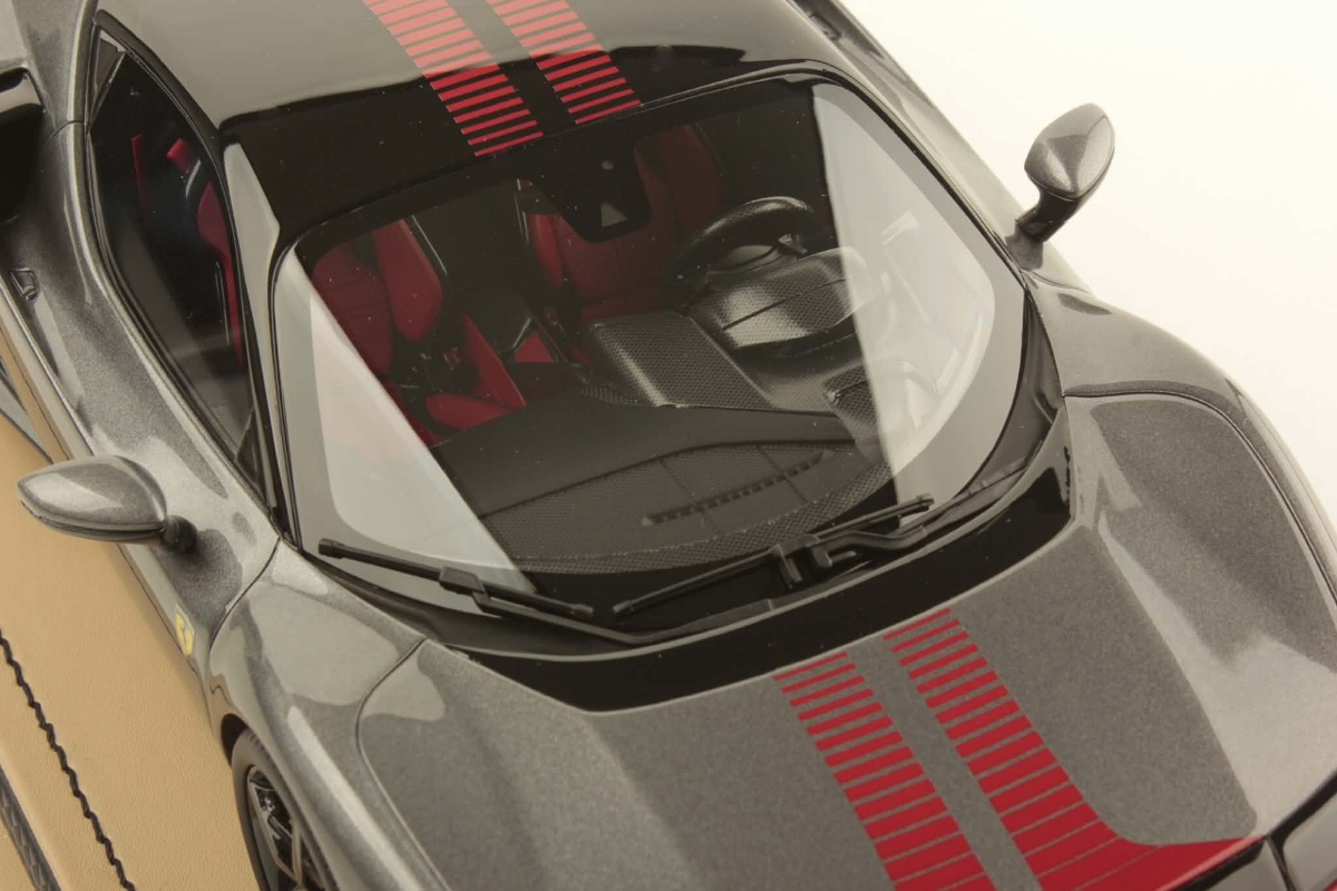 MR Collection Ferrari 849 Testarossa - Grey GTS Assetto Fiorano | 1:18 - Image 6