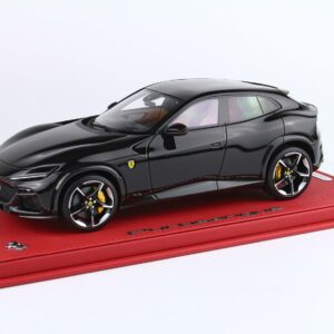 BBR Ferrari Purosangue Panoramic Roof & Carbon Pack - Purosangue Black | 1:18