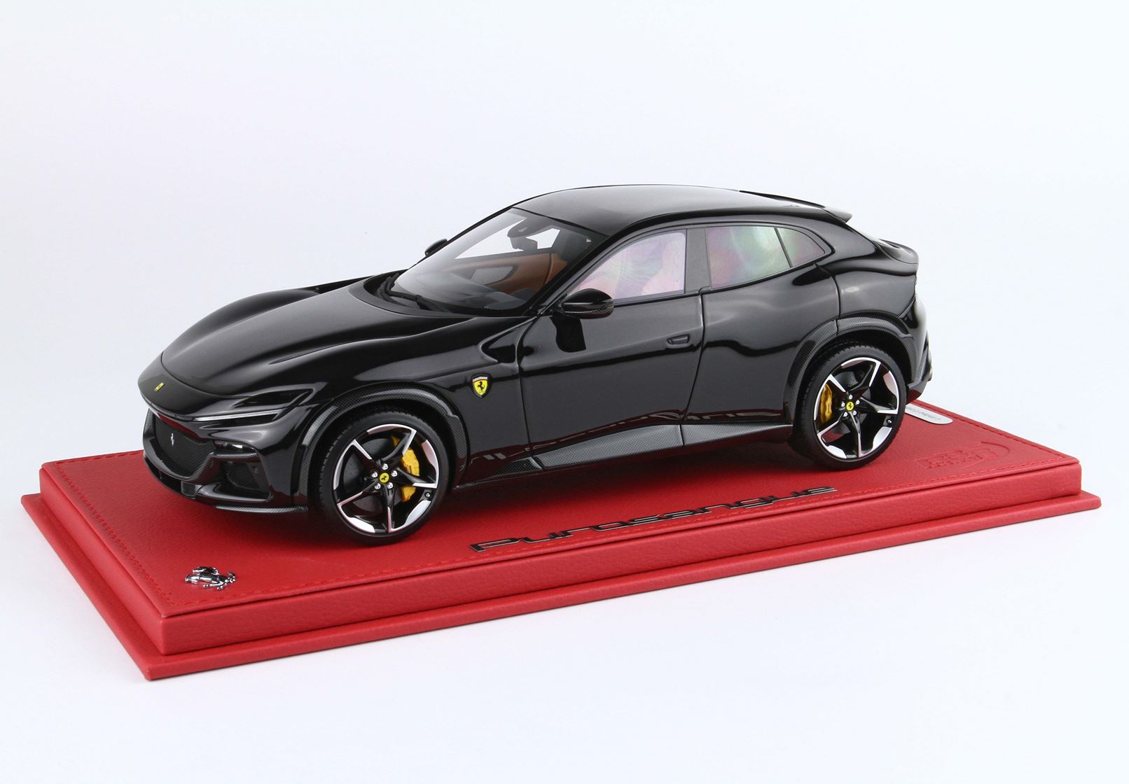 BBR Ferrari Purosangue Panoramic Roof & Carbon Pack - Purosangue Black | 1:18
