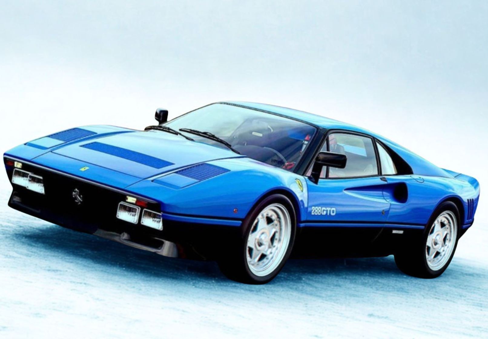 BBR Ferrari 288 GTO - Azzurro Dino / Black | 1:18