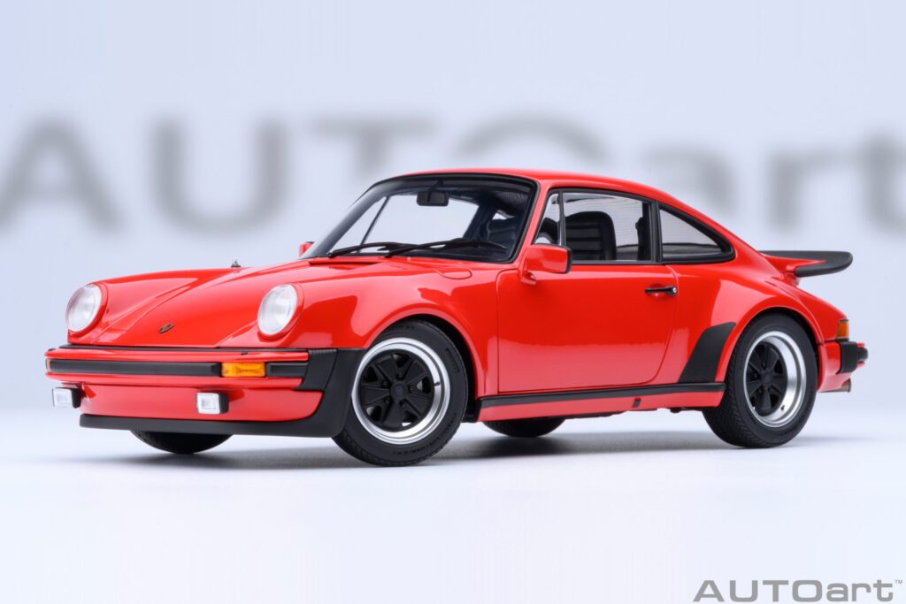 AUTOart Porsche 911 Turbo 3.0 (930) 1:18 - Guards Red - modelcars24