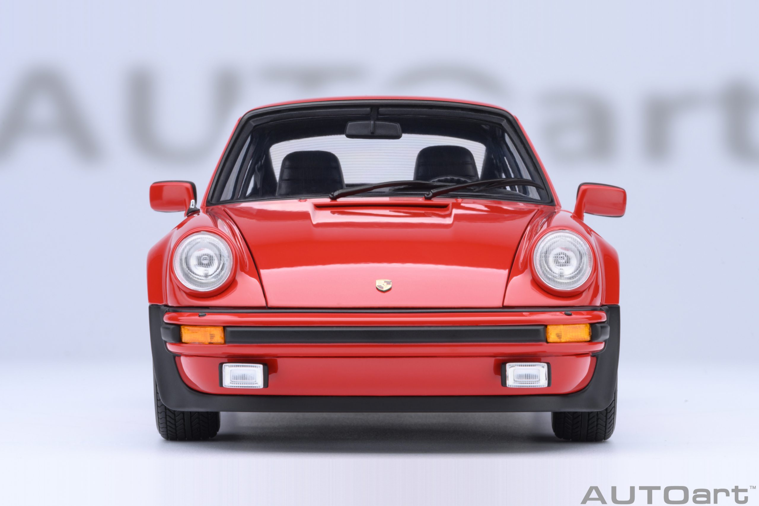 AUTOart Porsche 911 Turbo 3.0 (930) 1:18 - Guards Red – Bild 5