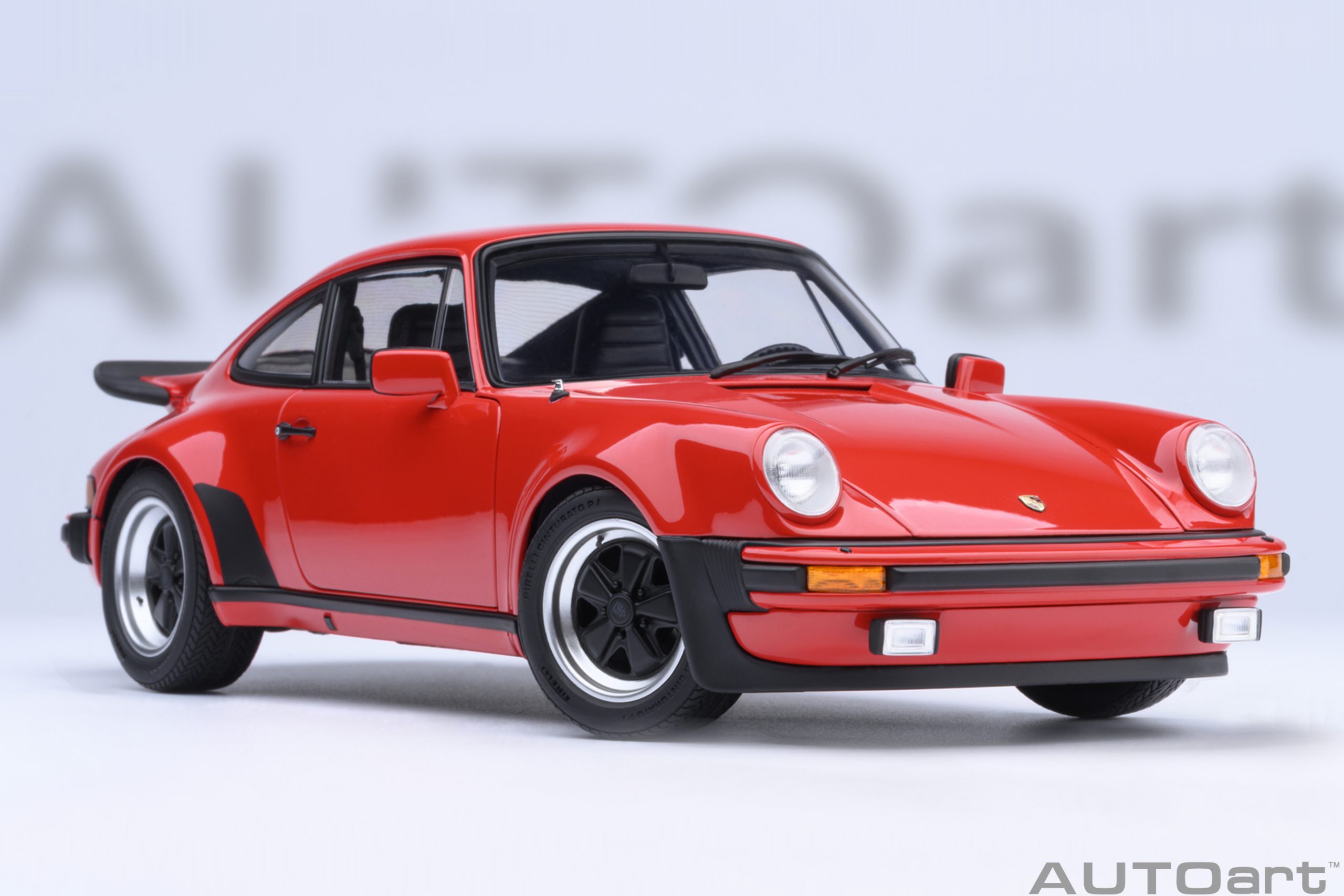 AUTOart Porsche 911 Turbo 3.0 (930) 1:18 - Guards Red – Bild 17