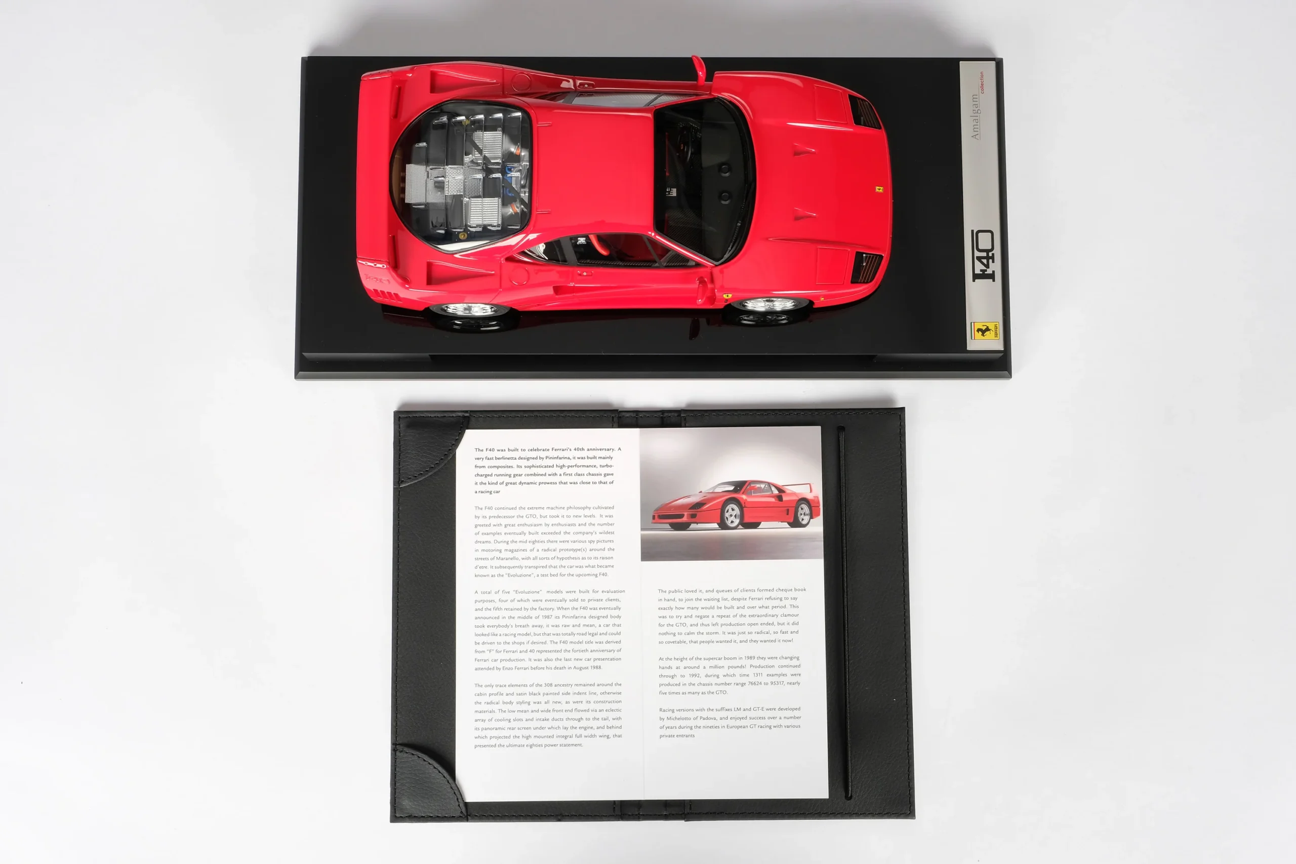 Amalgam Ferrari F40 - Rot | 1:18 - 画像15